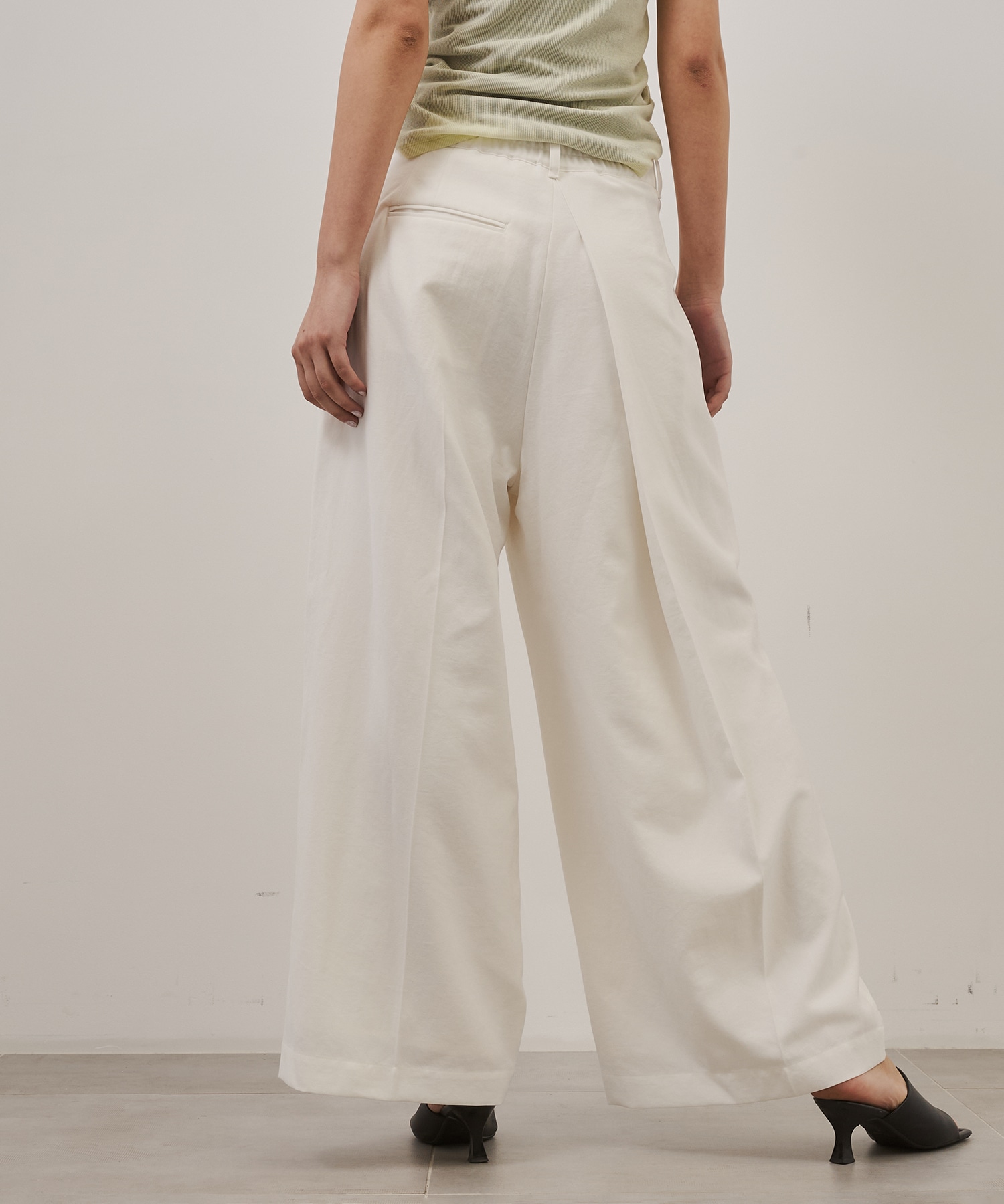 Linen Wrap Pants