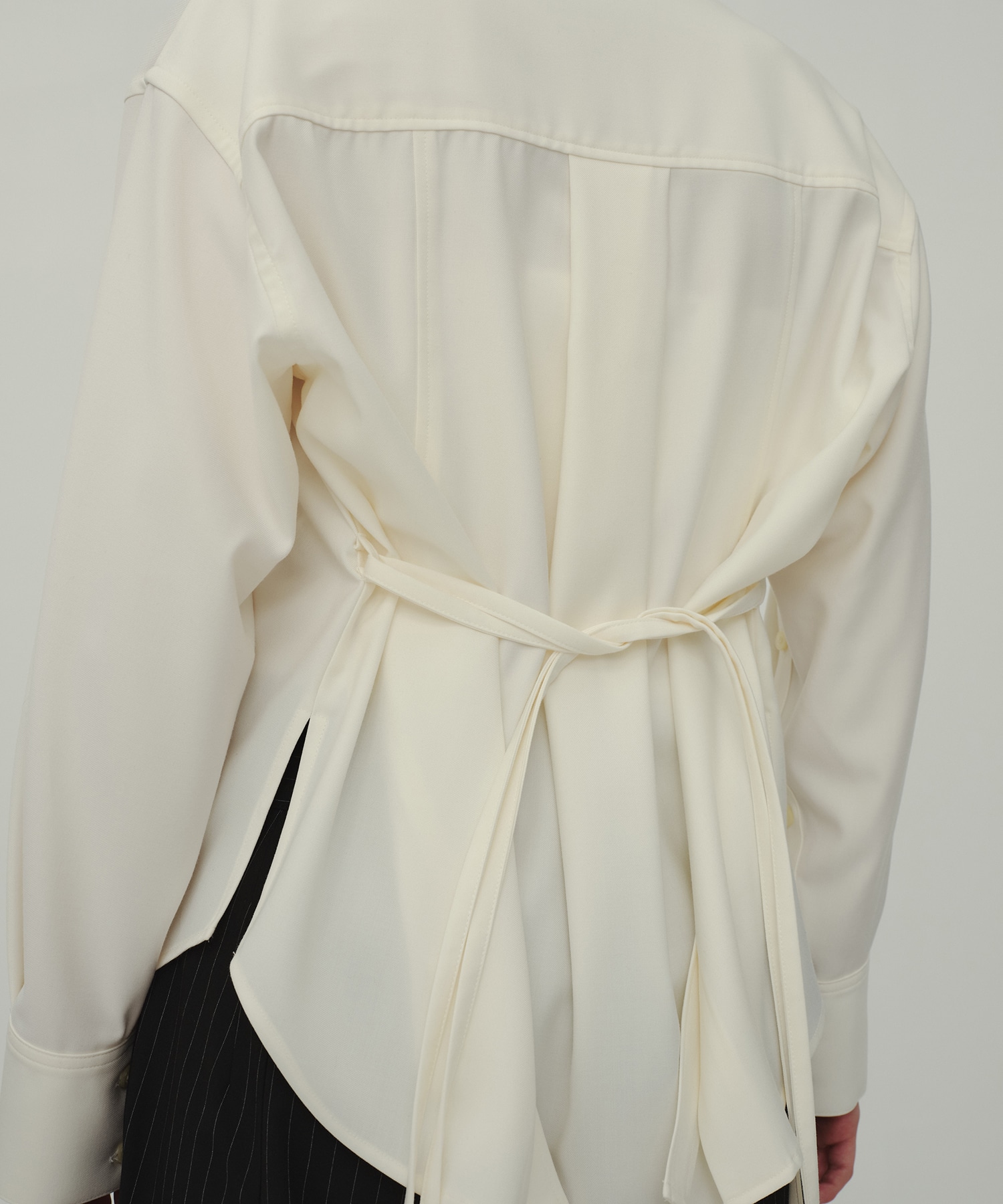 Slit Belt Shirt