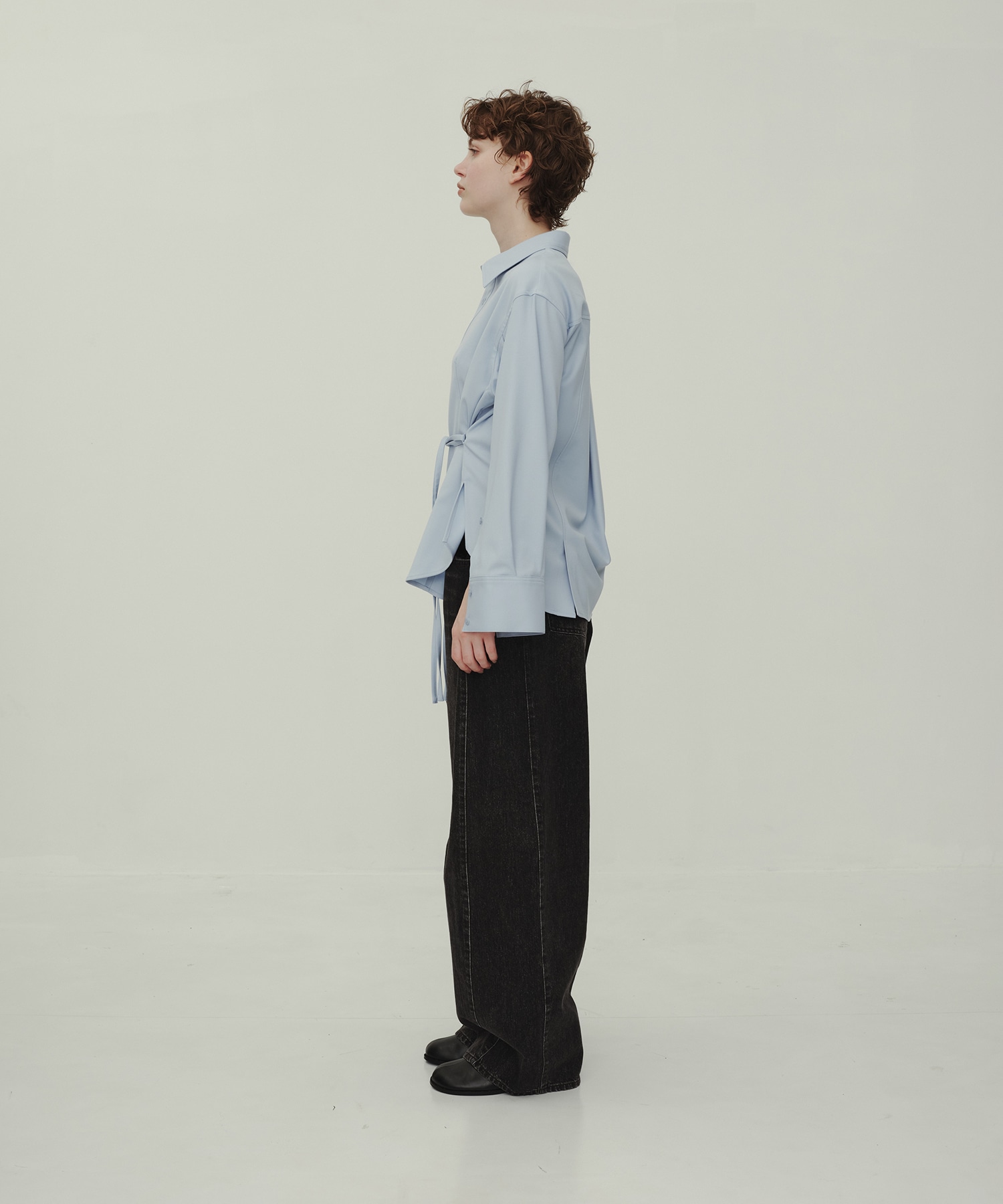 Slit Belt Shirt