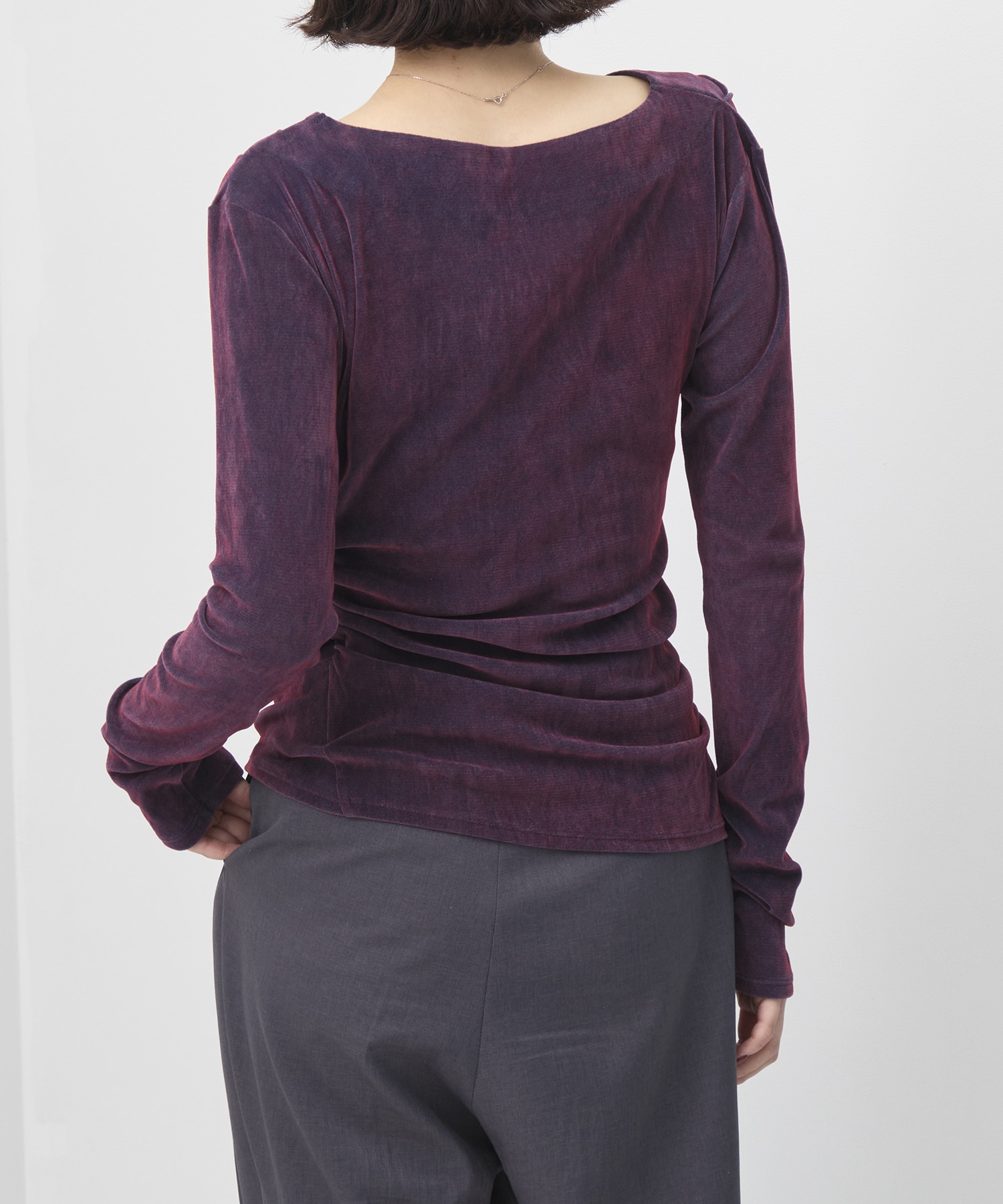 Flocky Tulle Tops