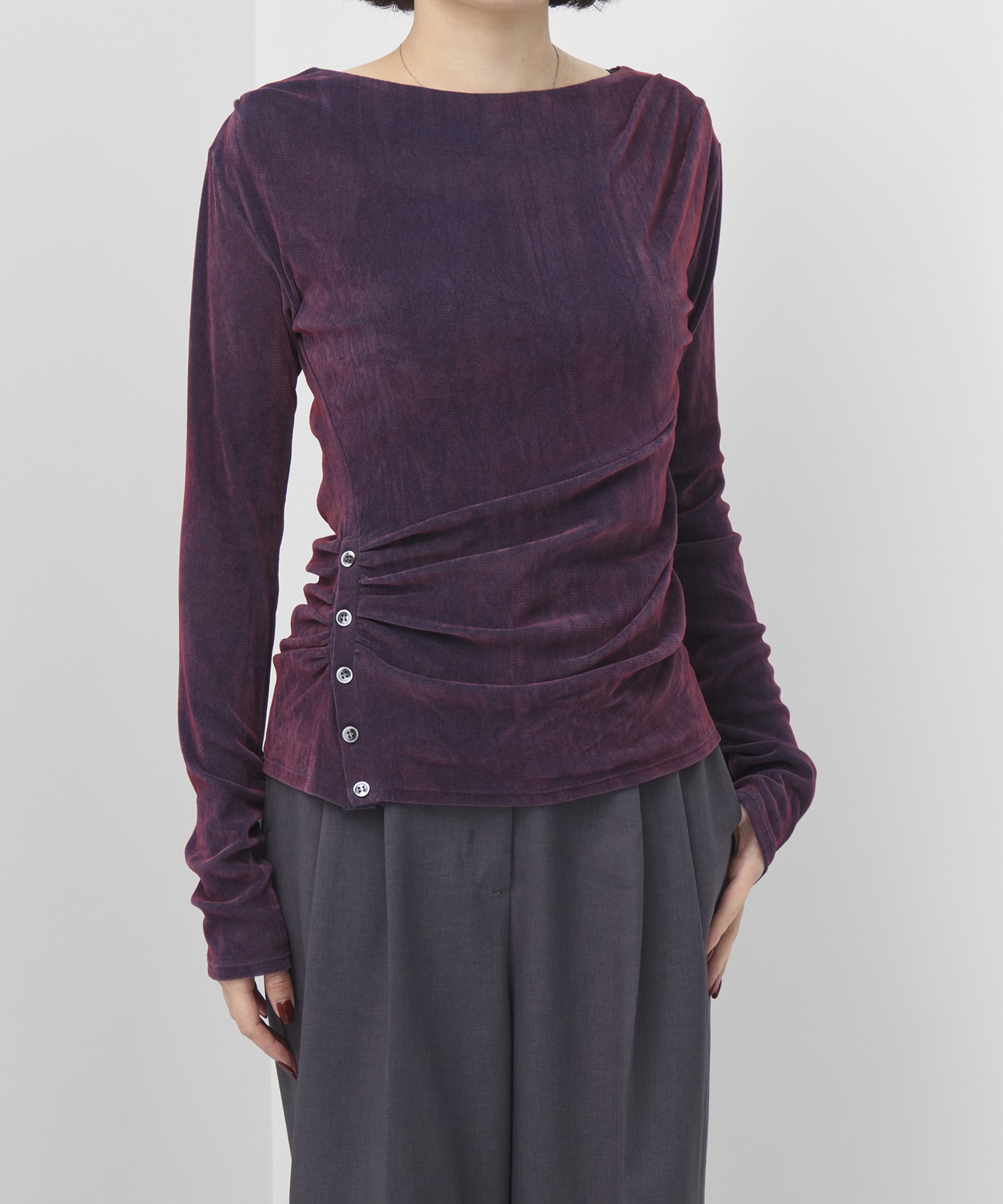 Flocky Tulle Tops