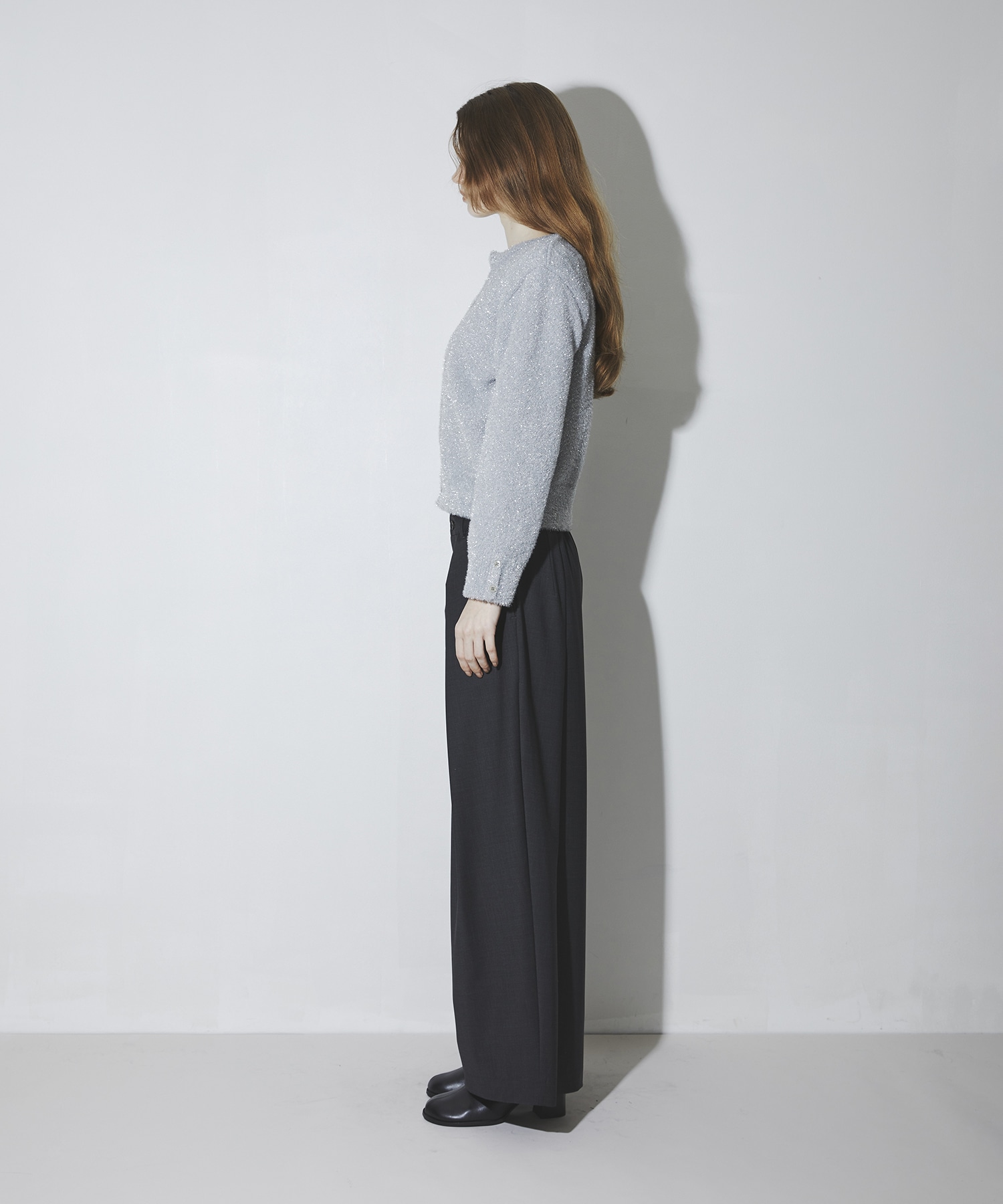 Glitter Shaggy Cardigan