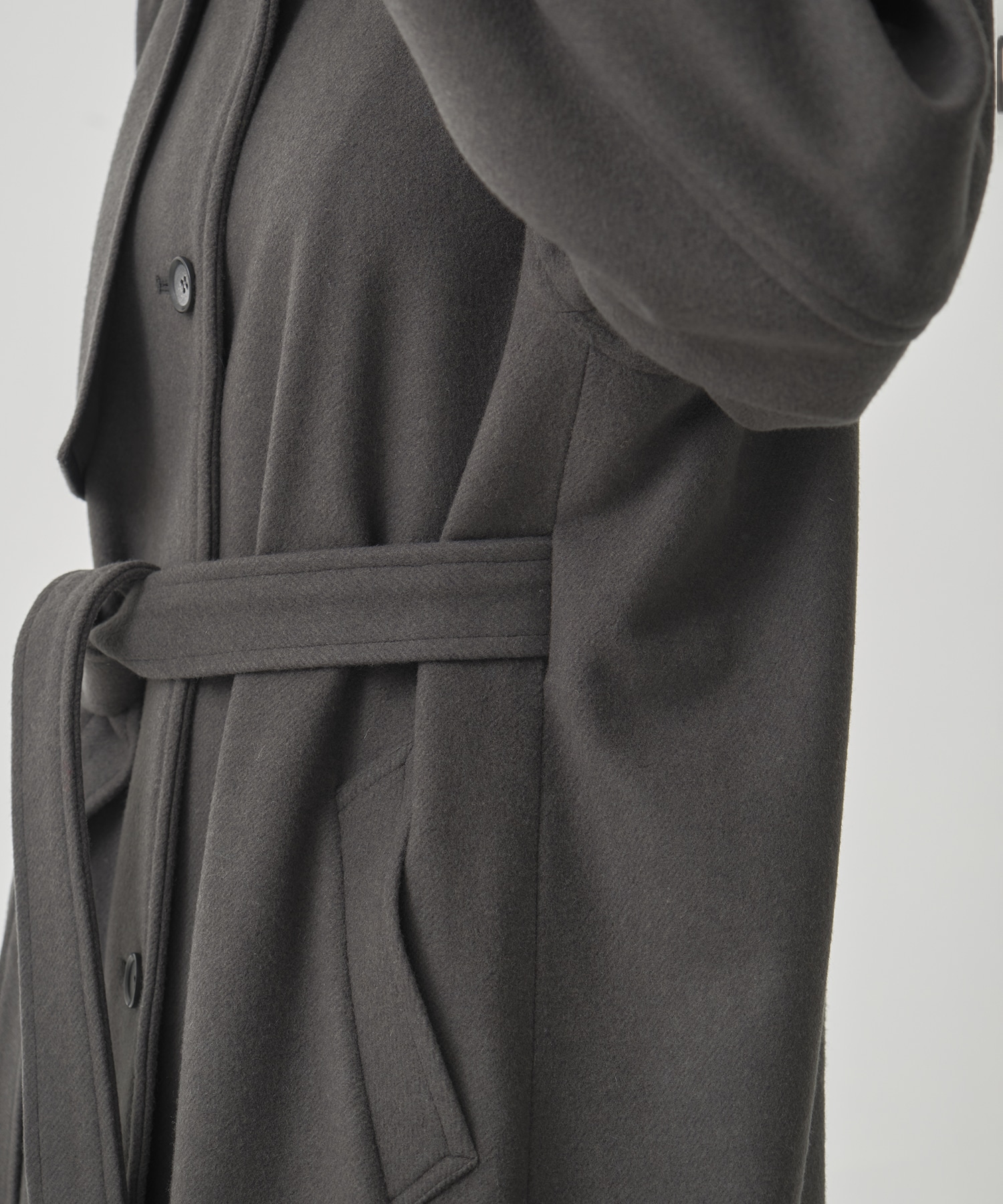 StandCollar Wool Coat