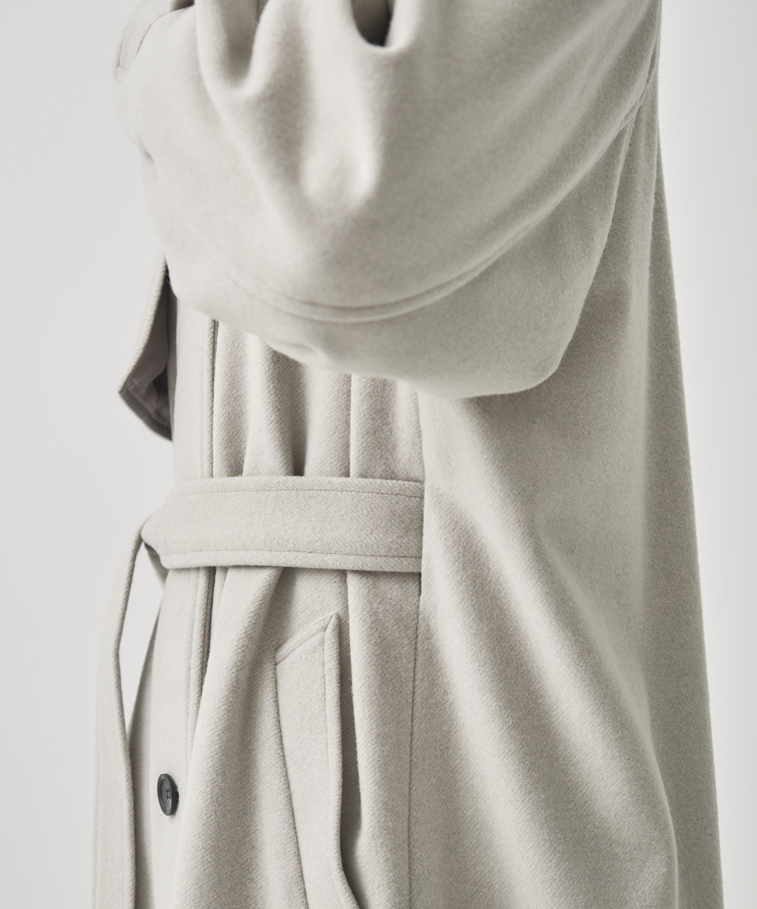 StandCollar Wool Coat