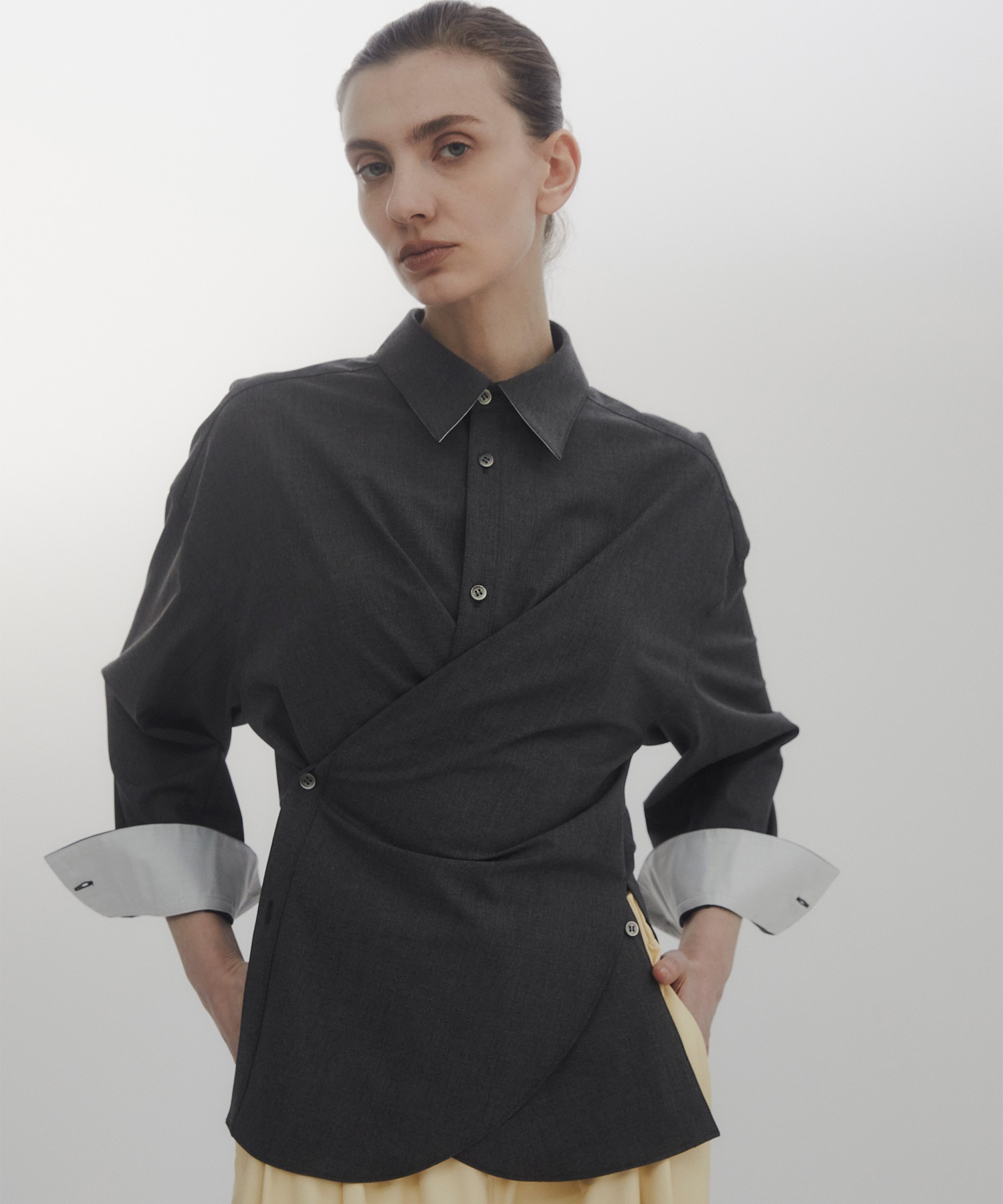 Cashe-coeur 2way Shape Shirt