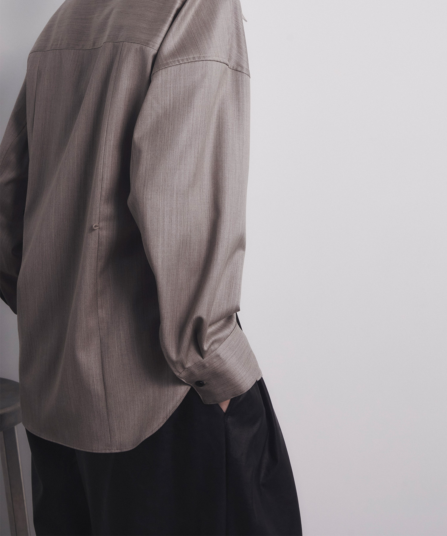 Super140s 2way Shape Shirt