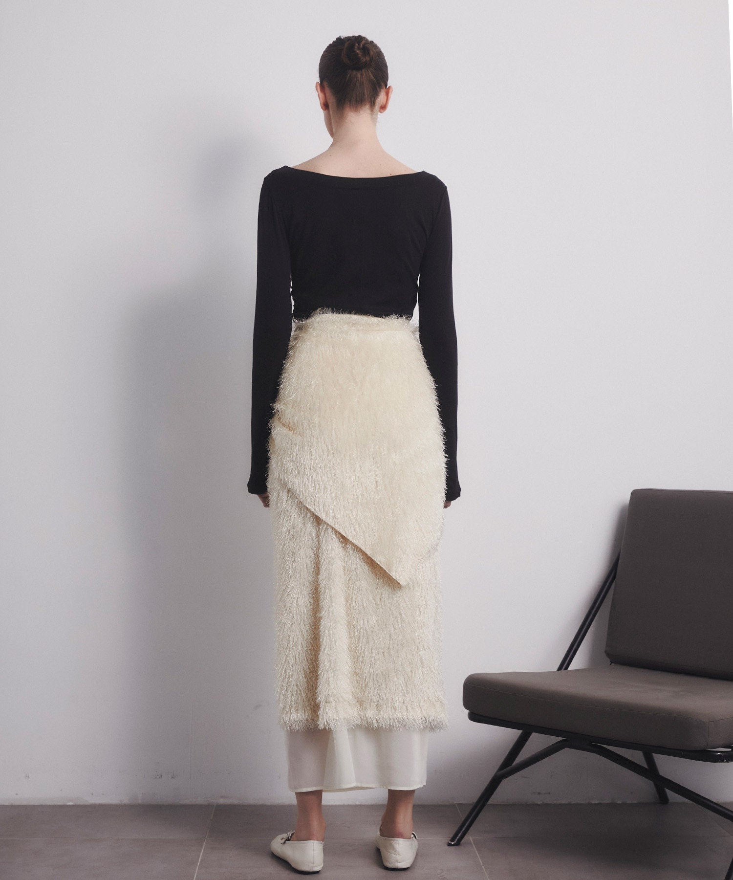 Scarf Wrapped Fringe SK