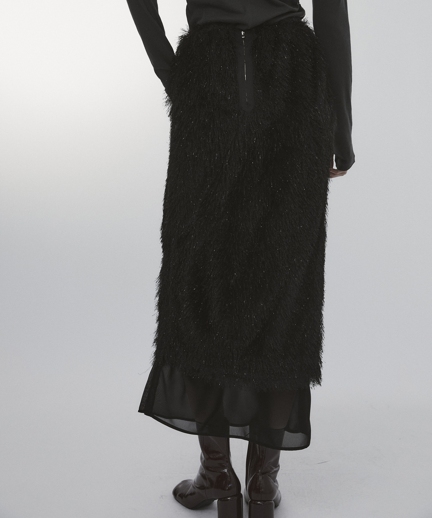 Scarf Wrapped Fringe SK