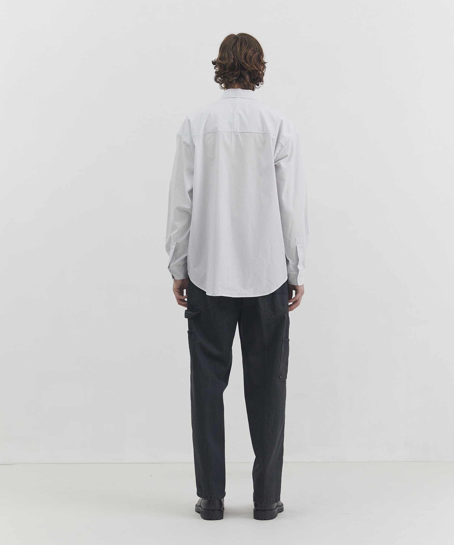 High density ストライプシャツ