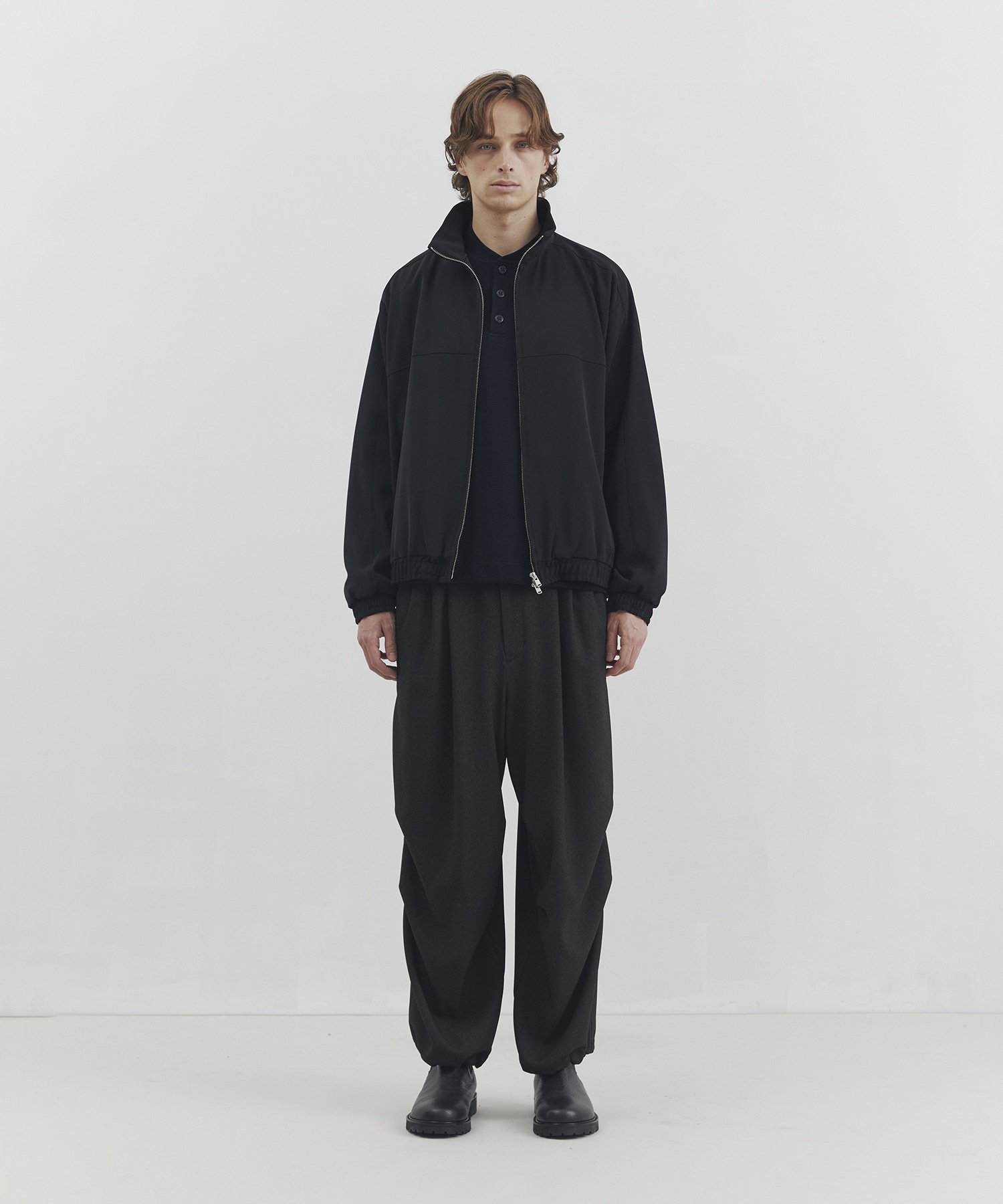 High Count Twill トラックジャケット