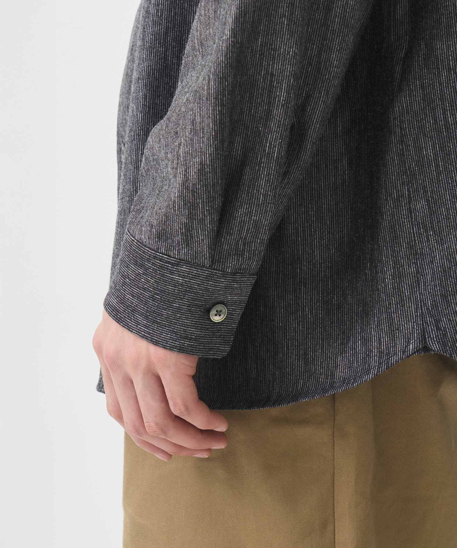 ＜WEB限定＞KANEMASA KNITマルチファブリックシャツ