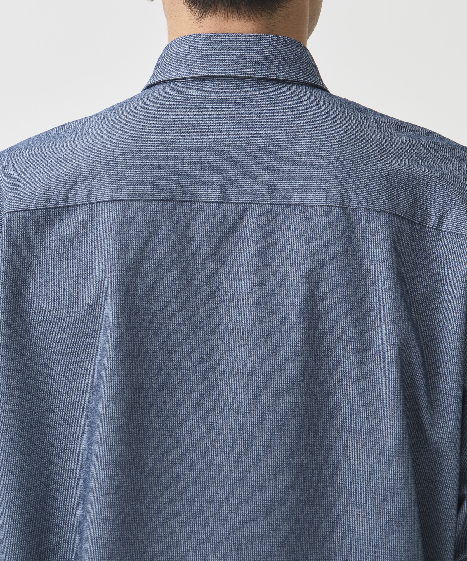 ＜WEB限定＞KANEMASA KNITマルチファブリックシャツ