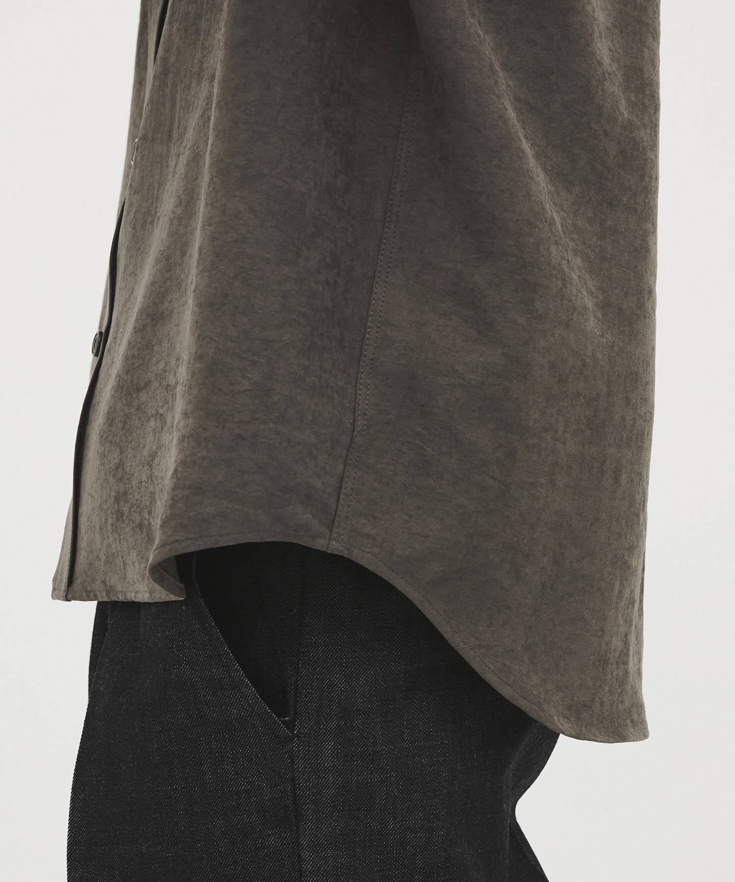 Split suede シャツジャケット