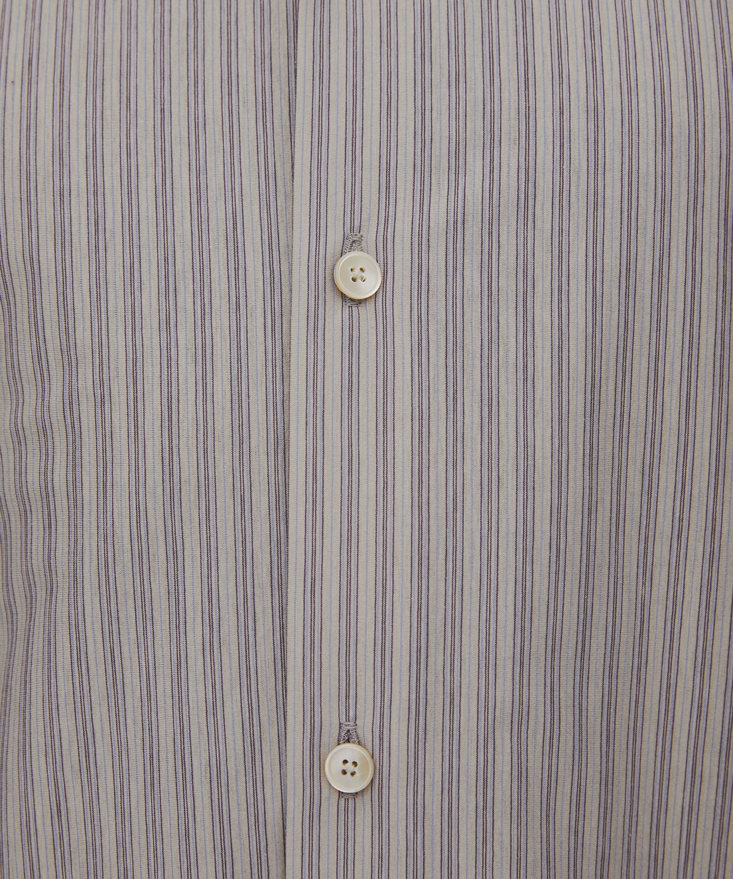 KANEMASA KNIT マルチストライプシャツ