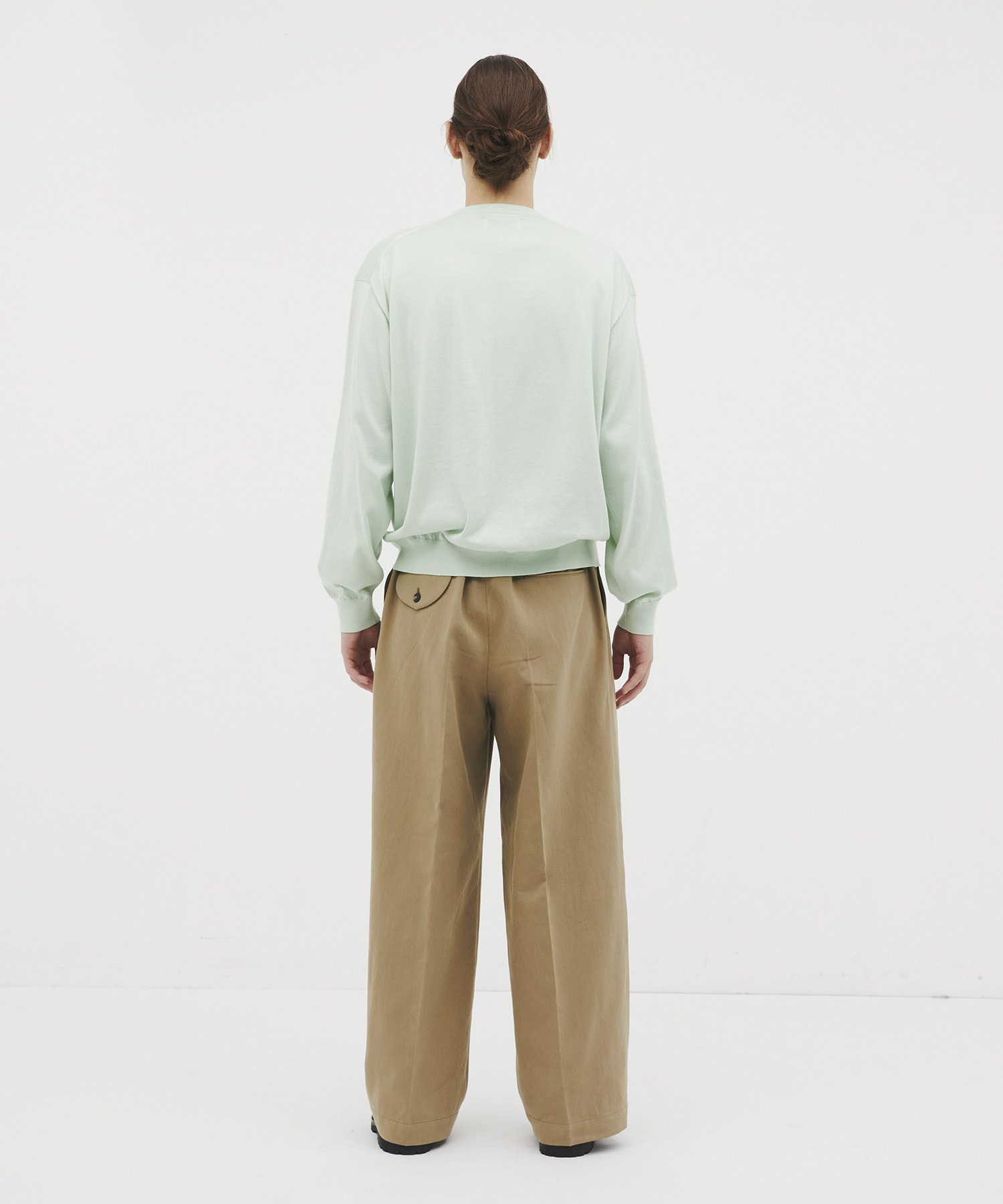 Sea island cotton ヘンリーネック