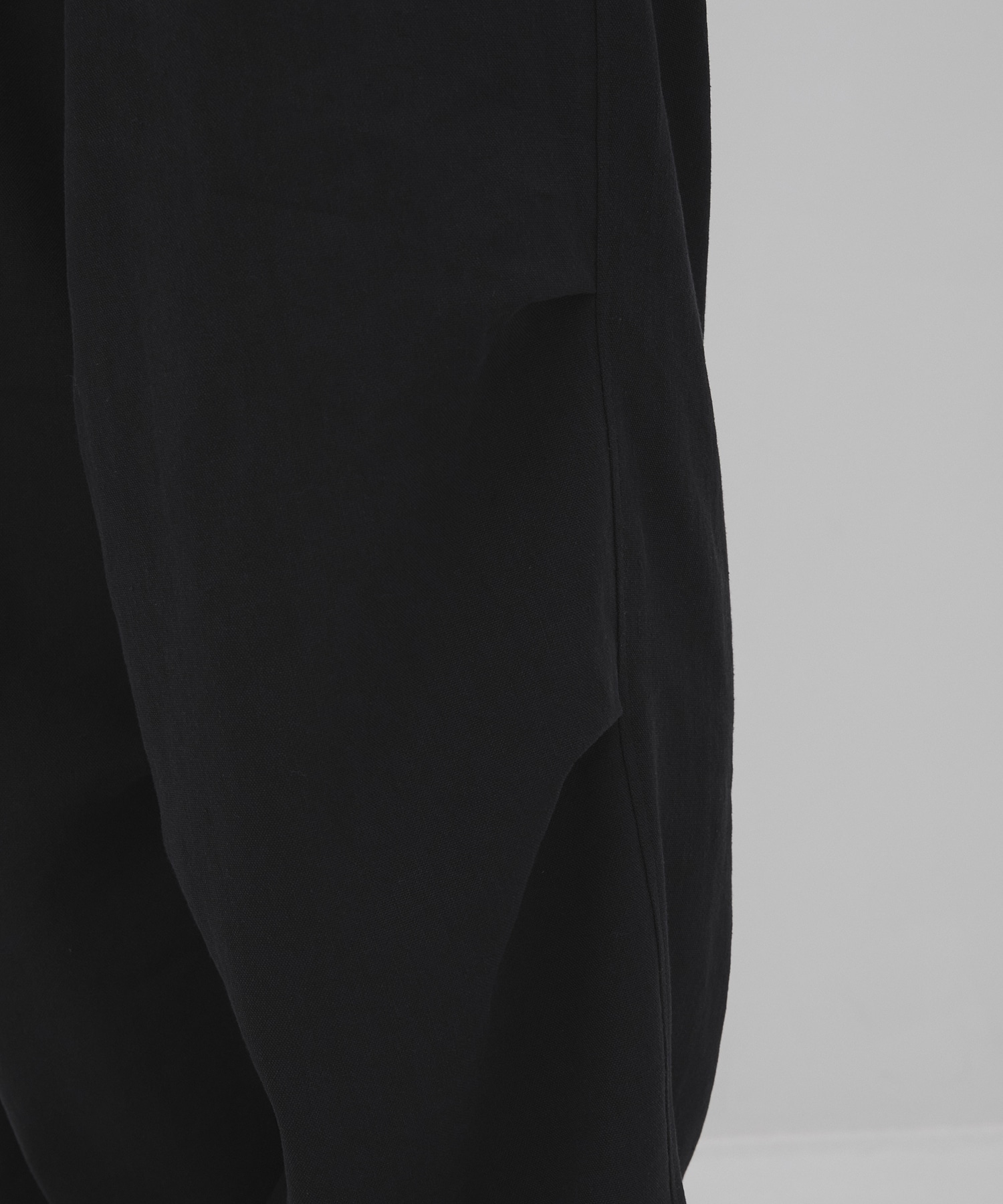 リネンキャンバス パラシュートパンツ