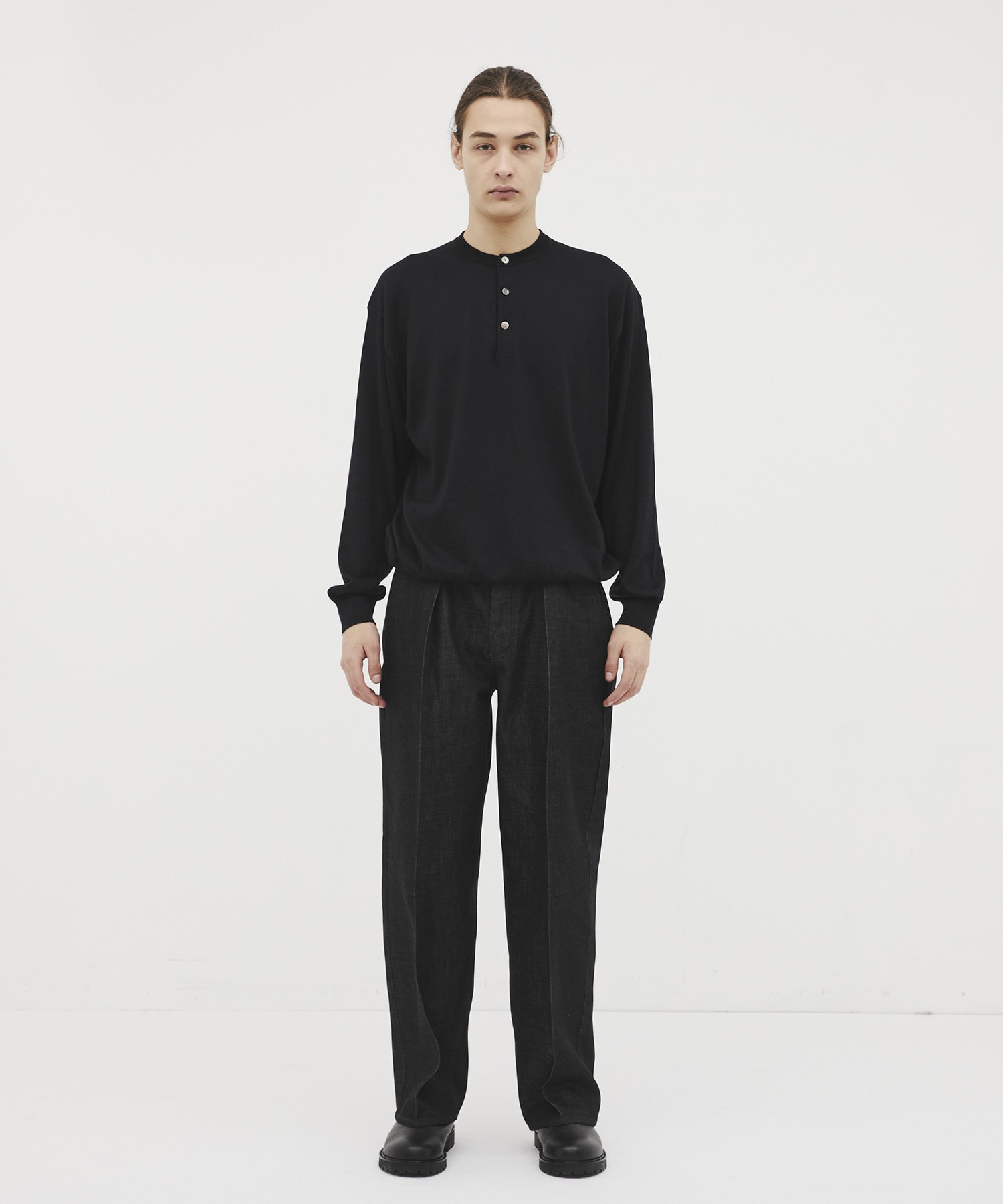 KAIHARA DENIM ストレートスラックス