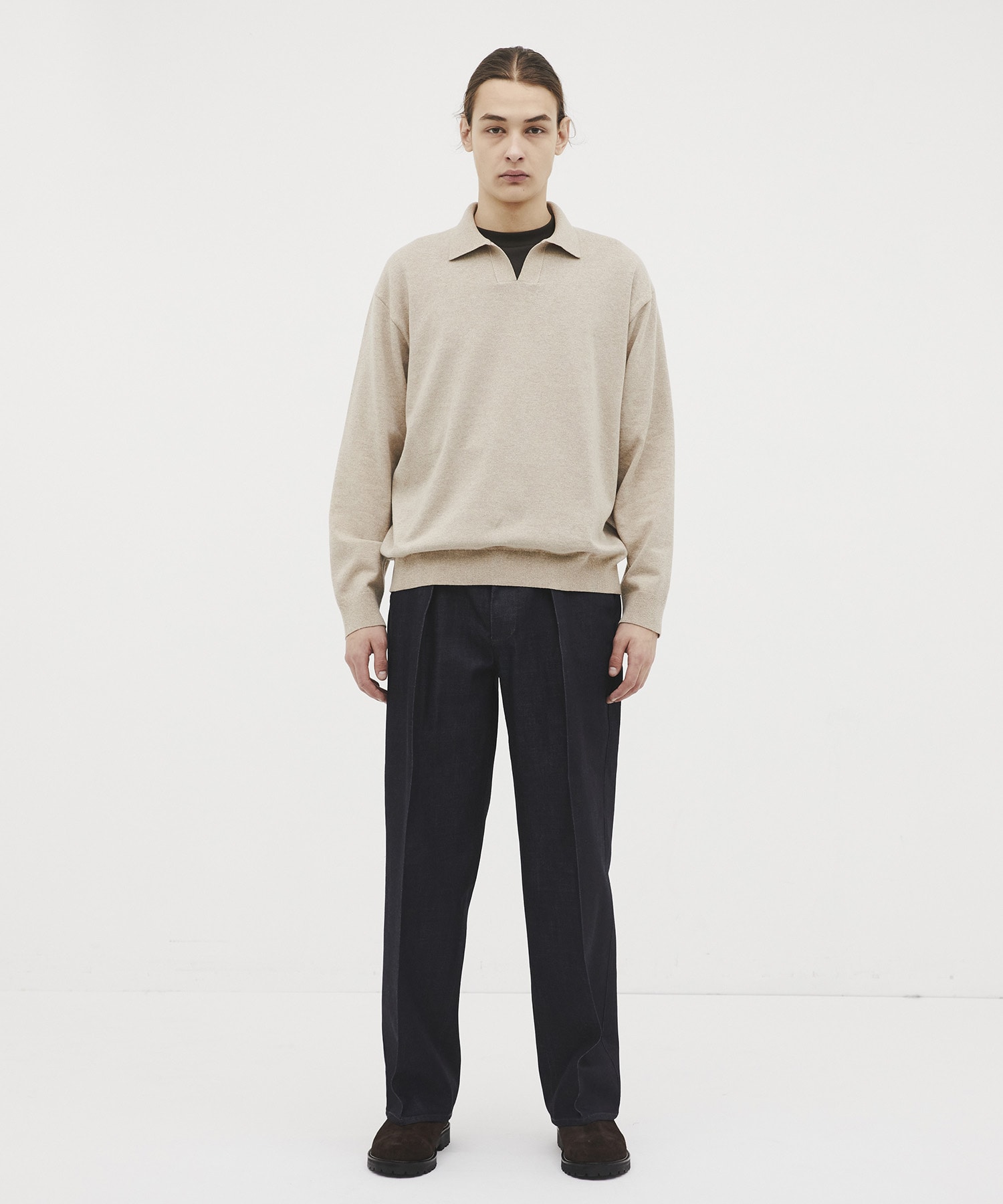 KAIHARA DENIM ストレートスラックス