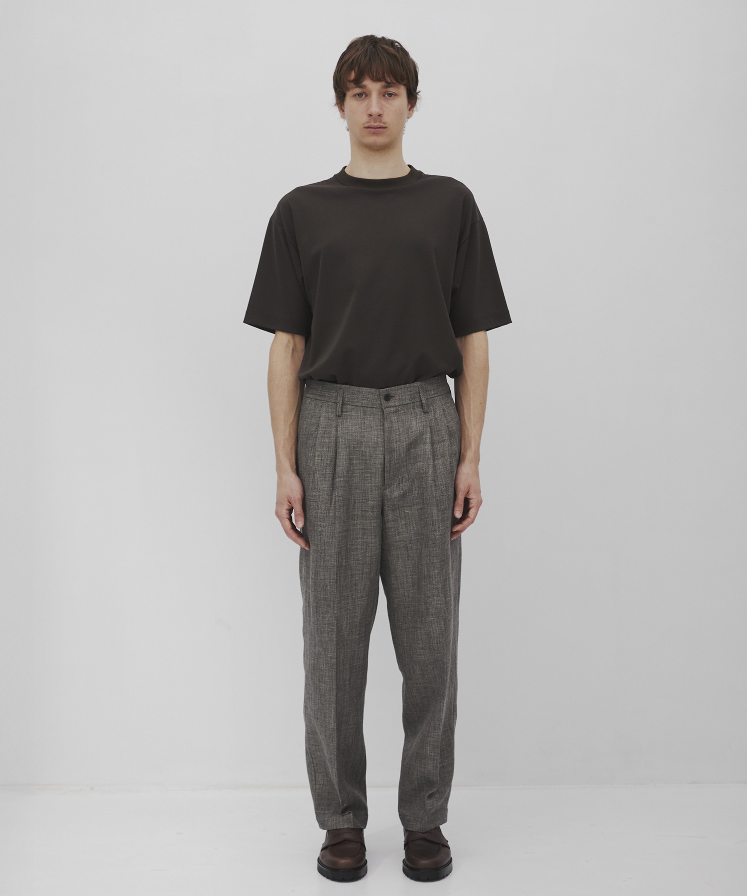 Hemp linen トラウザーズ