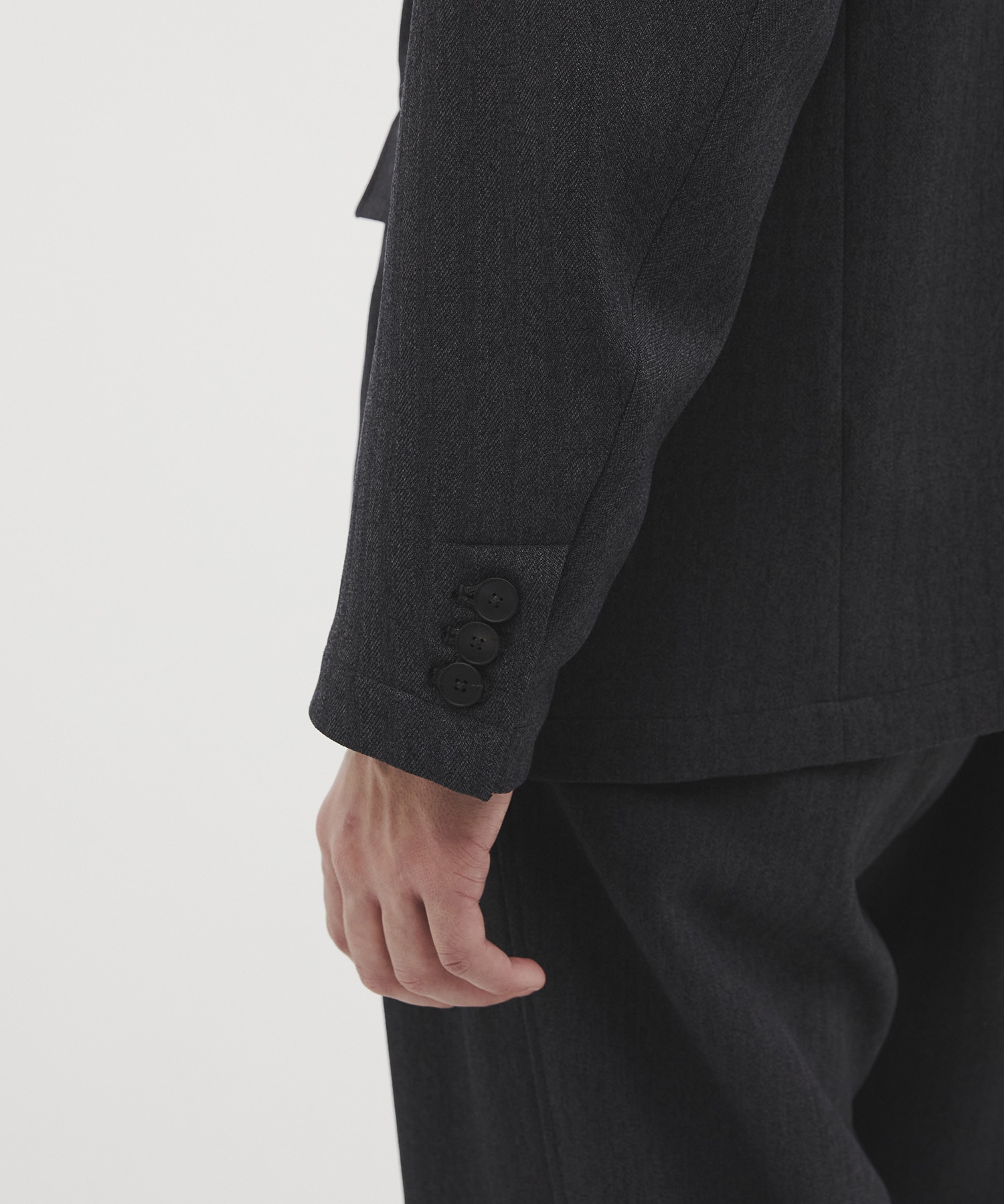 Mix herringbone ダブルジャケット