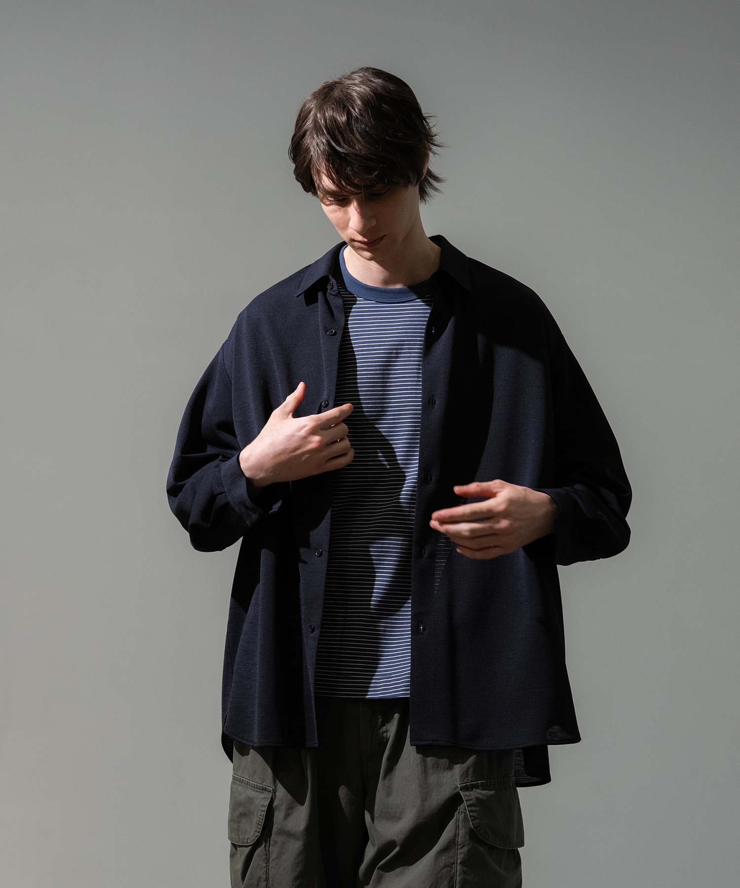 Thin-dry リラックスシャツ