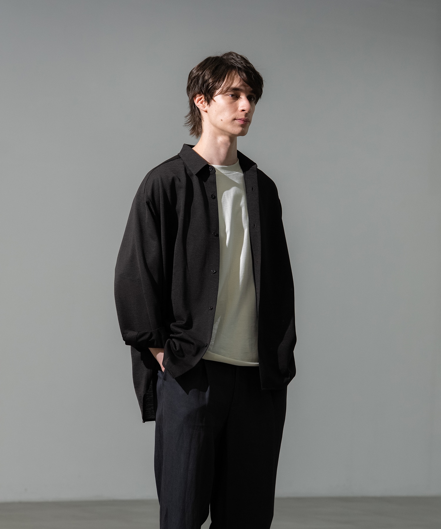 Thin-dry リラックスシャツ