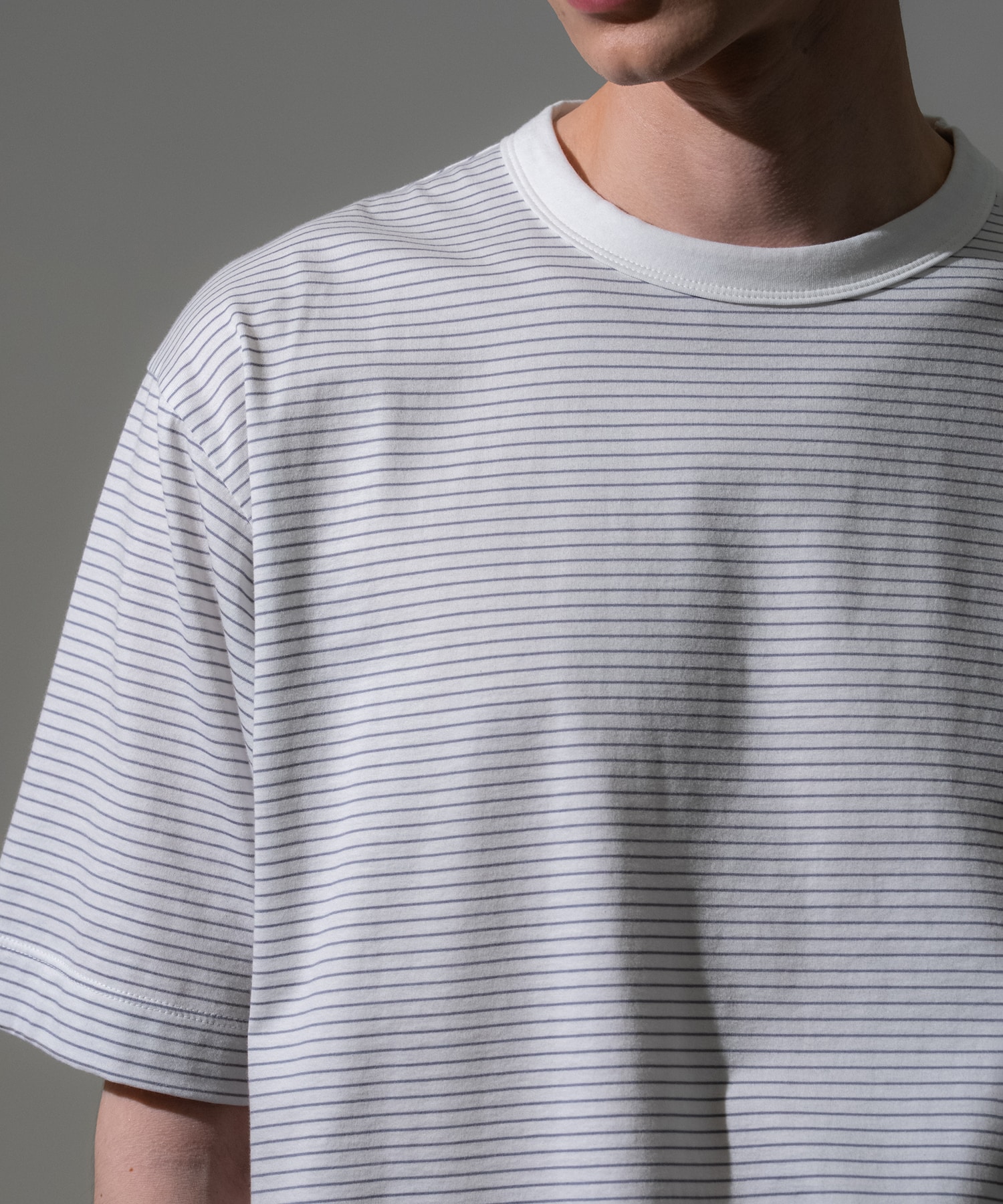 スムースコットンボーダーTEE