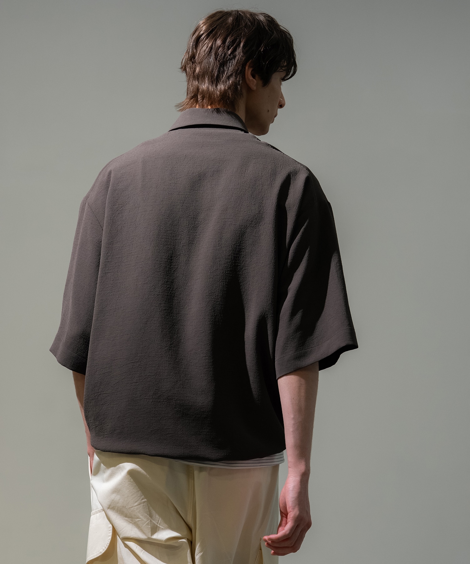 Multi-flex スキッパーポロシャツ