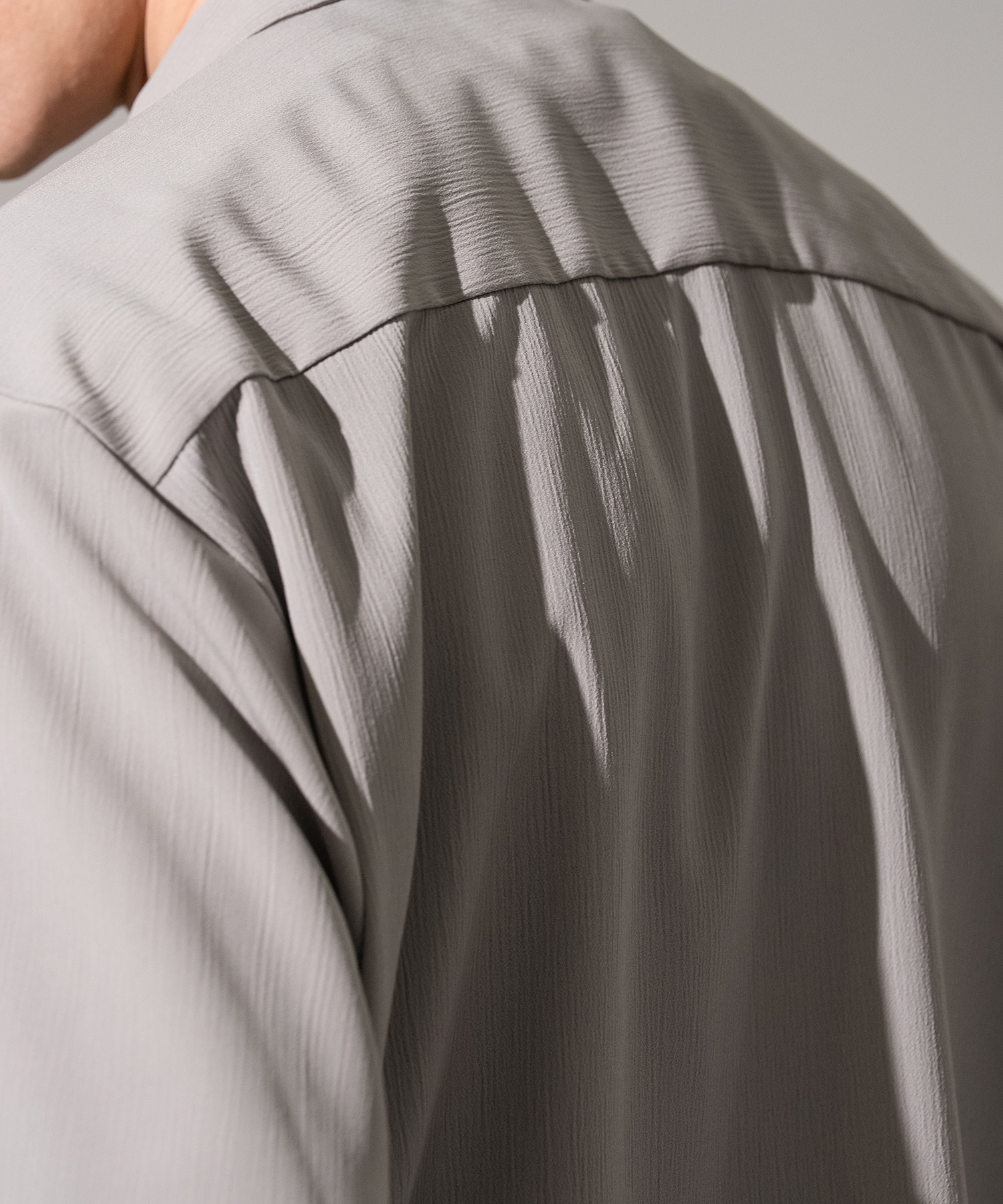 Air pleats リラックスS/Sシャツ