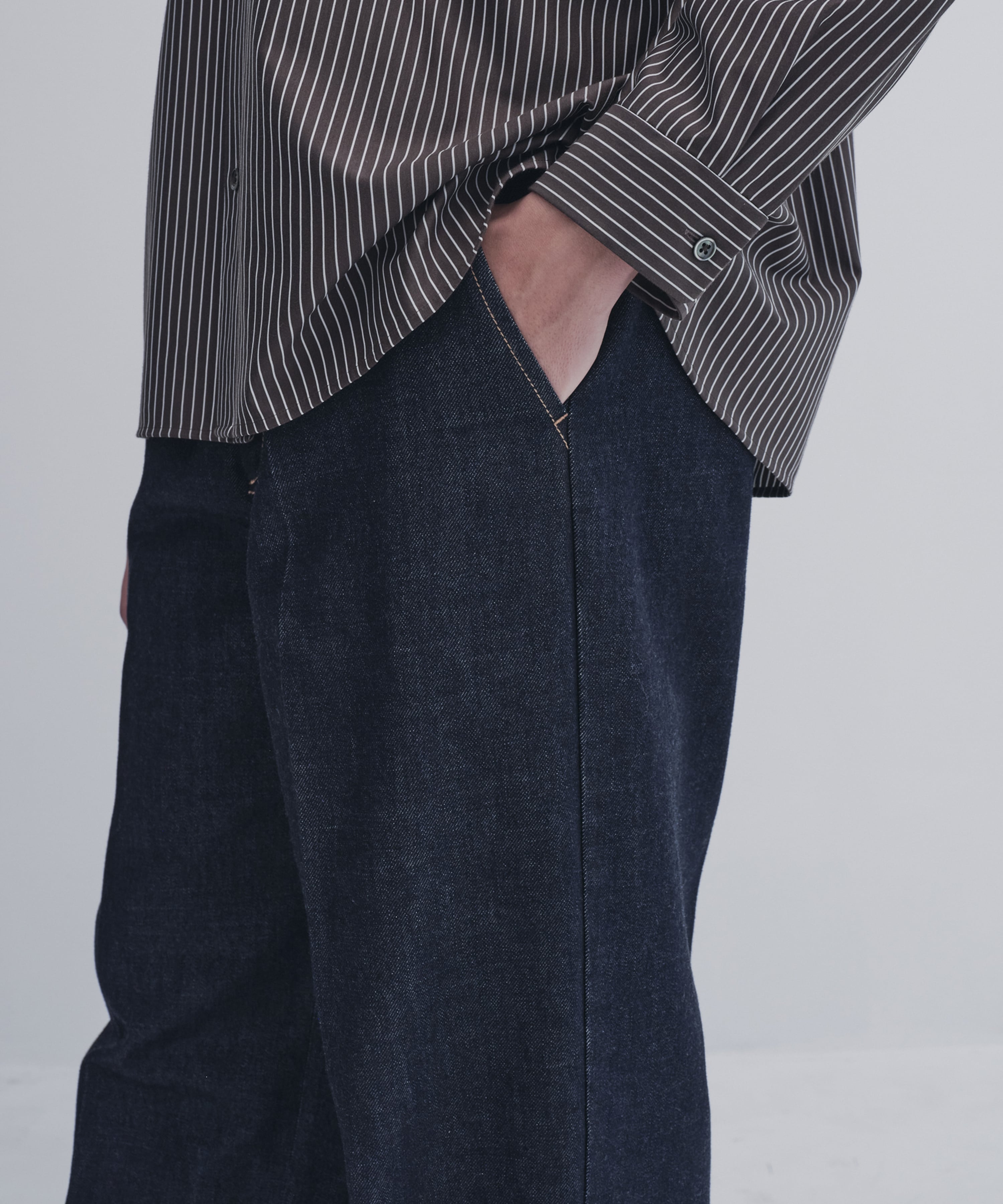 KAIHARA DENIM ストレートスラックス