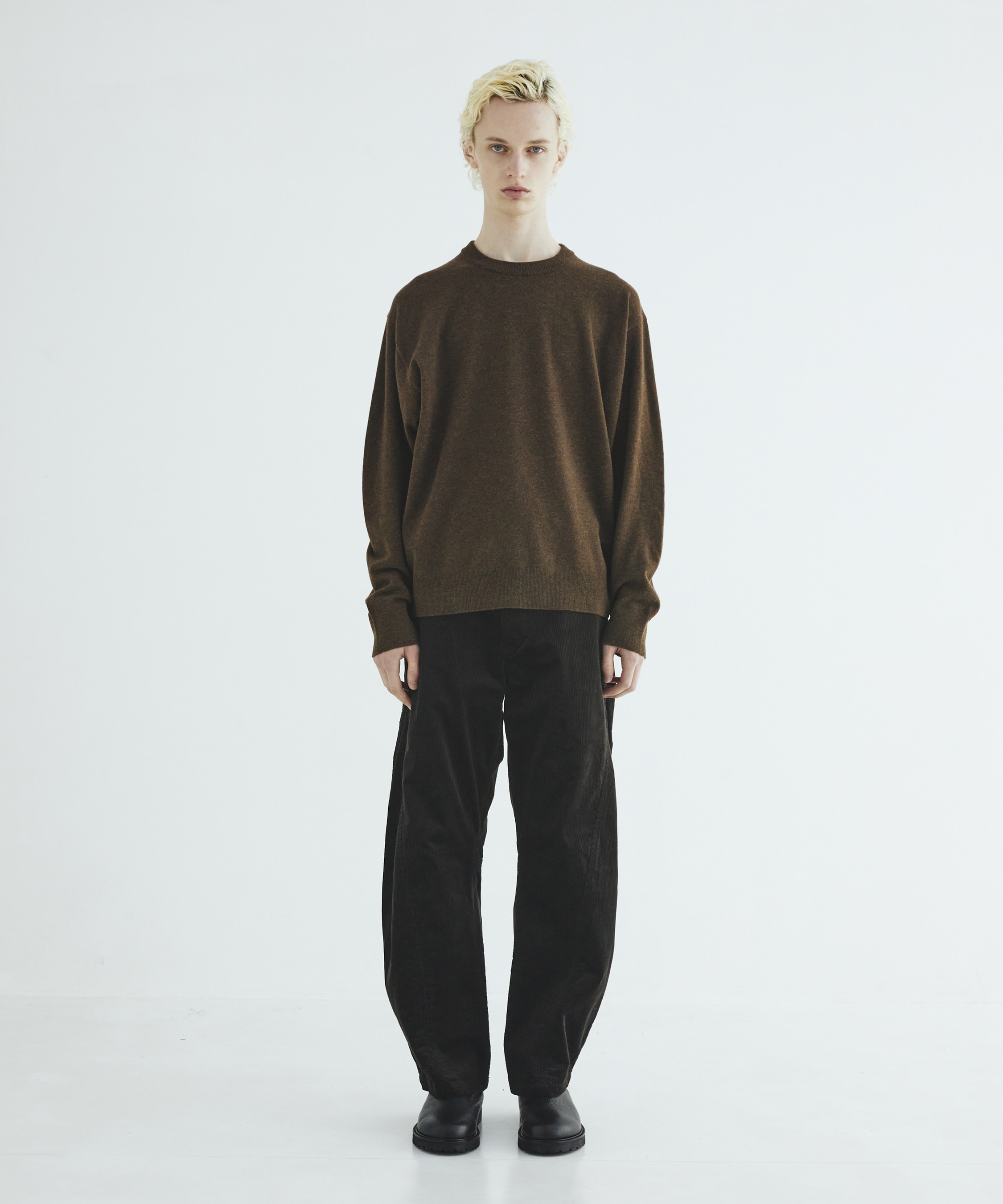 Ultra fine wool ニットプルオーバー