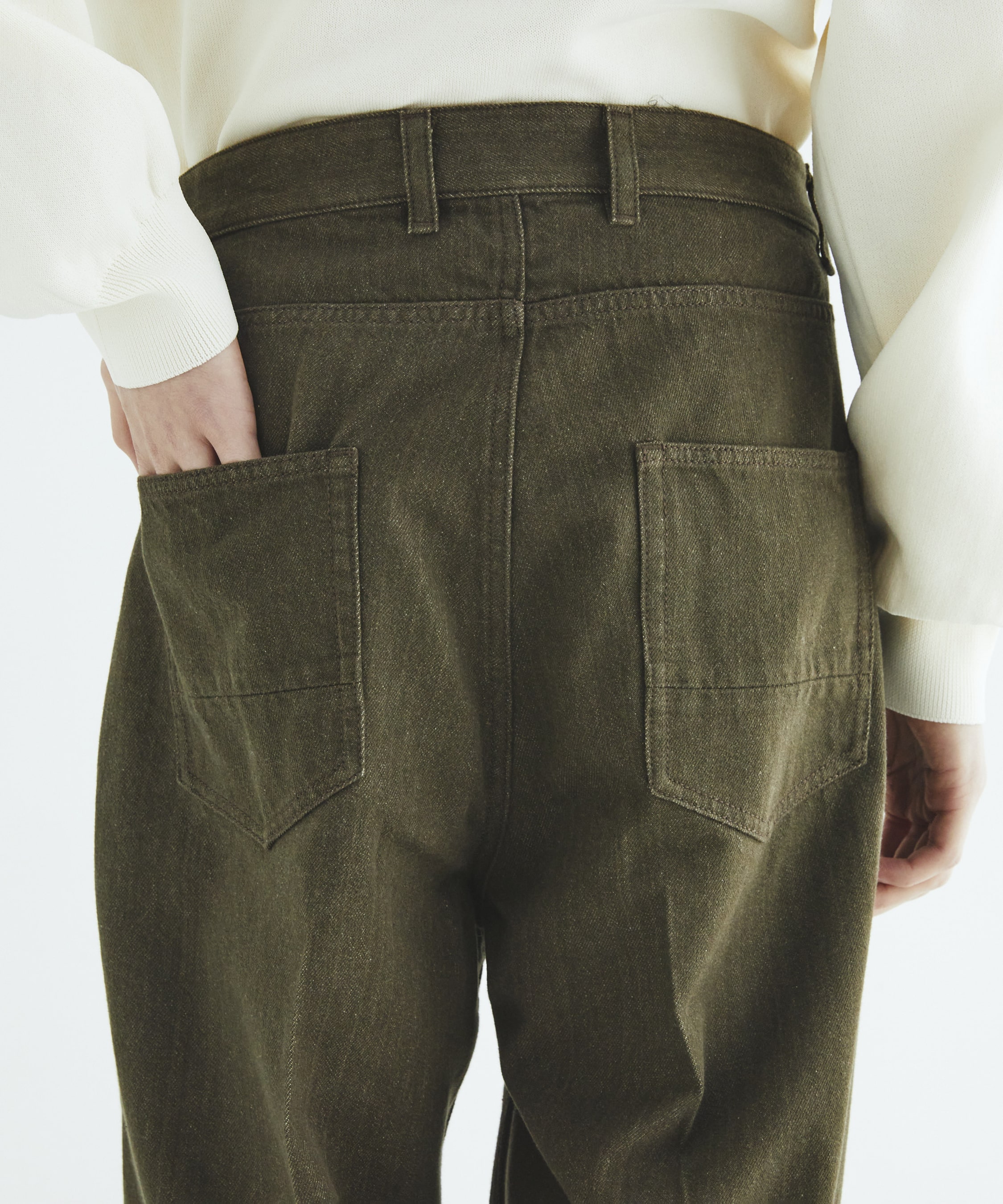 Cashmere denim パンツ