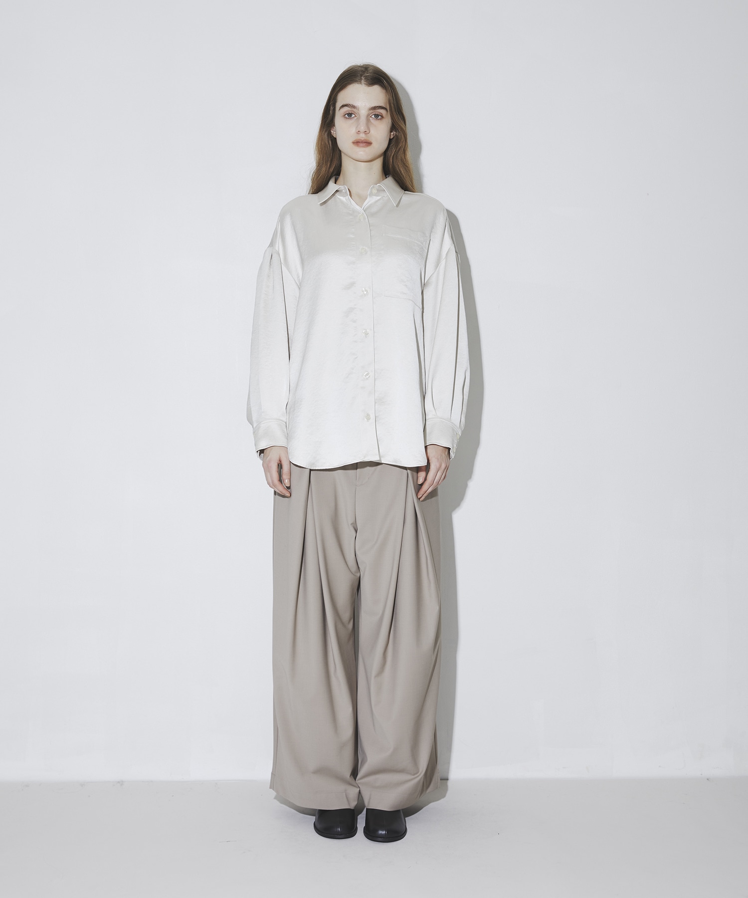 ヴィンテージサテンシャツ