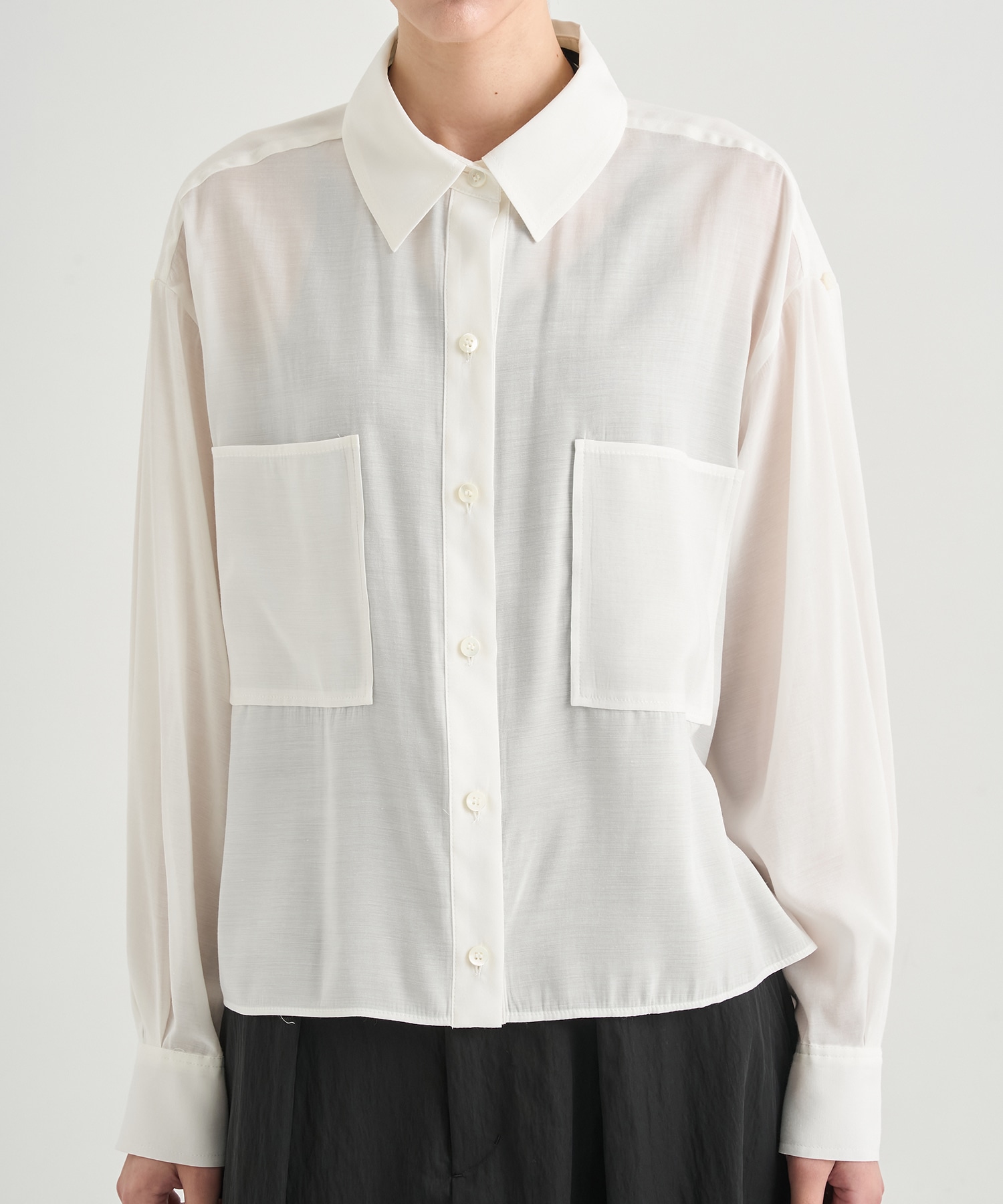 Sheer Over Shirt