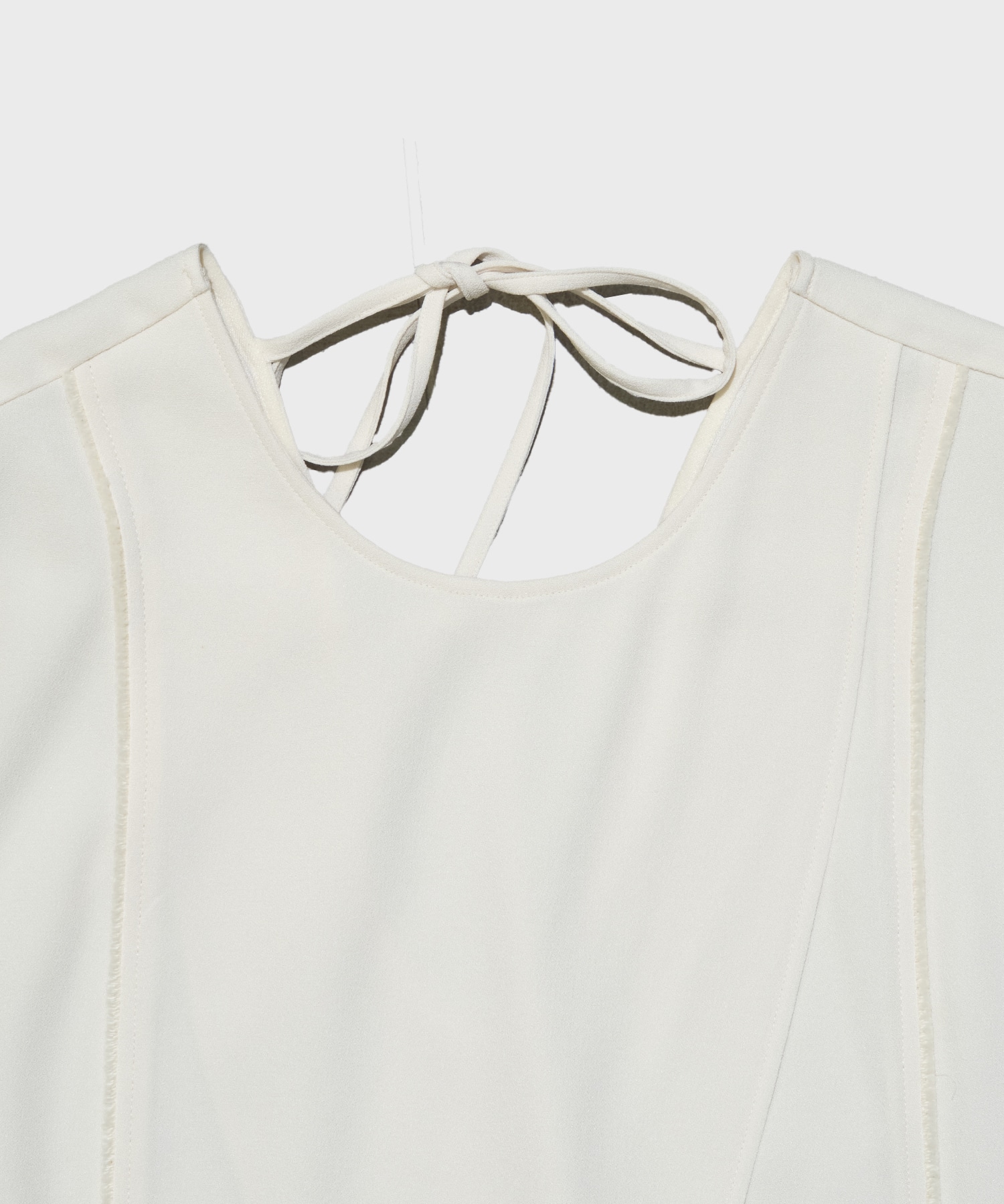 Back Satin Georgette Tops