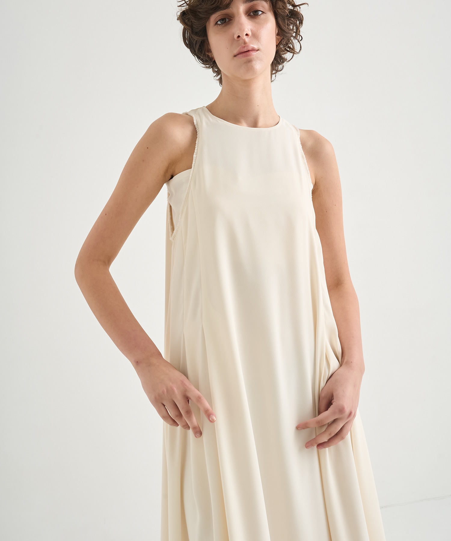 Two Piece Georgette Dress