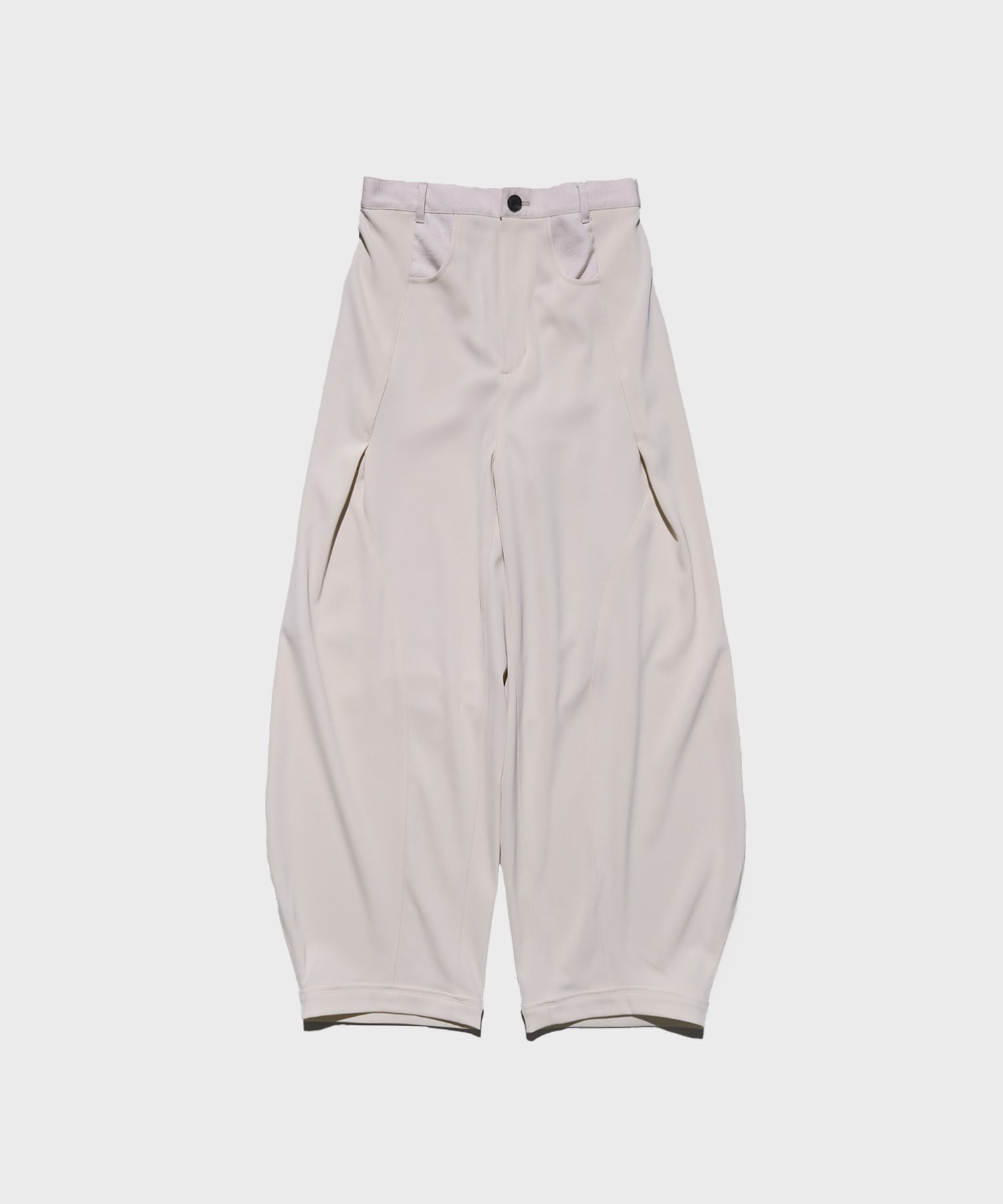 Twill Barrel Leg Pants