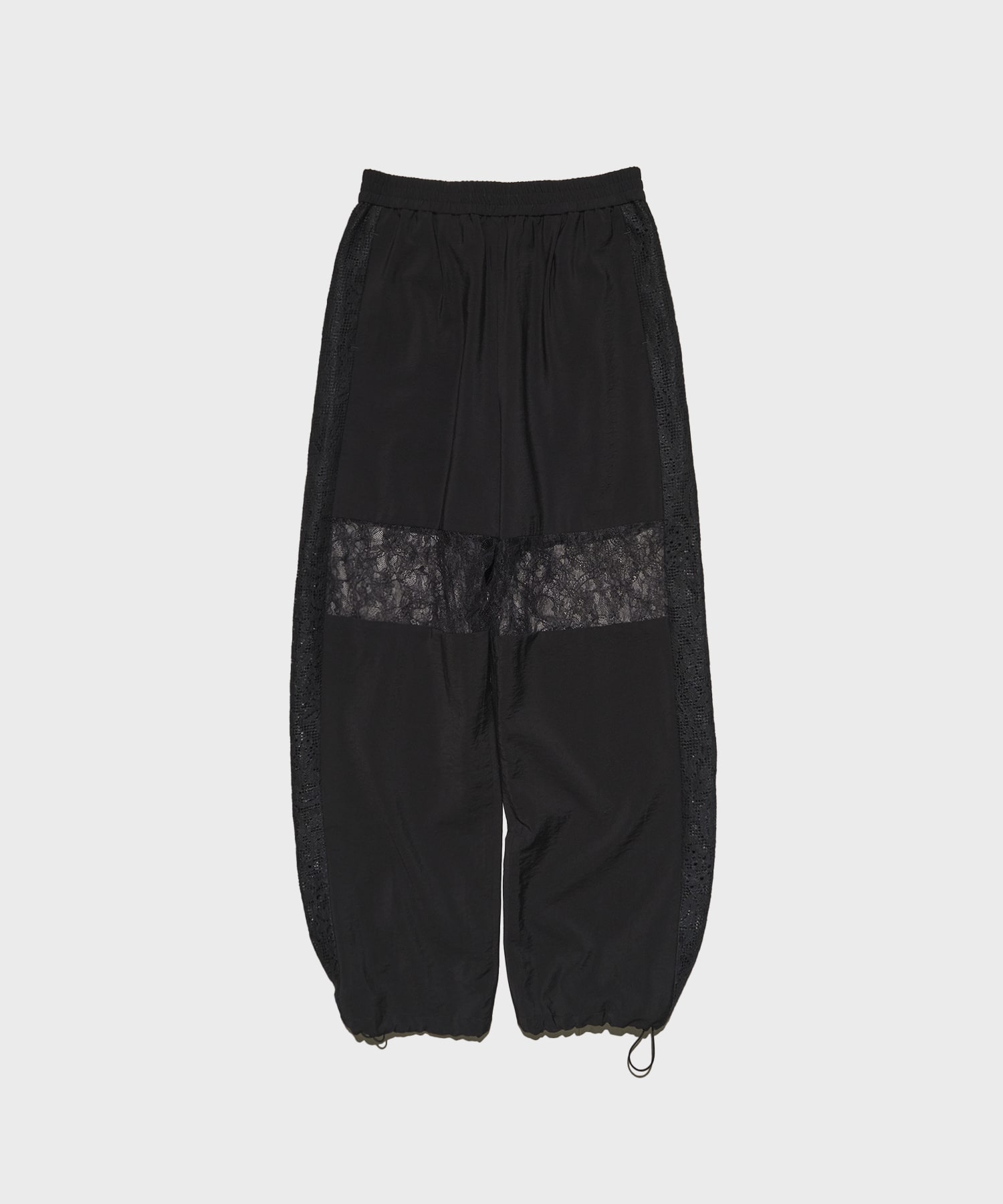 Lace Combination Relax Pants