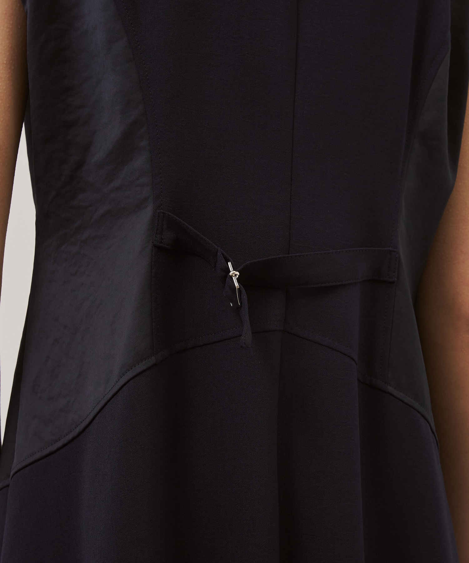 Satin Combination Dress