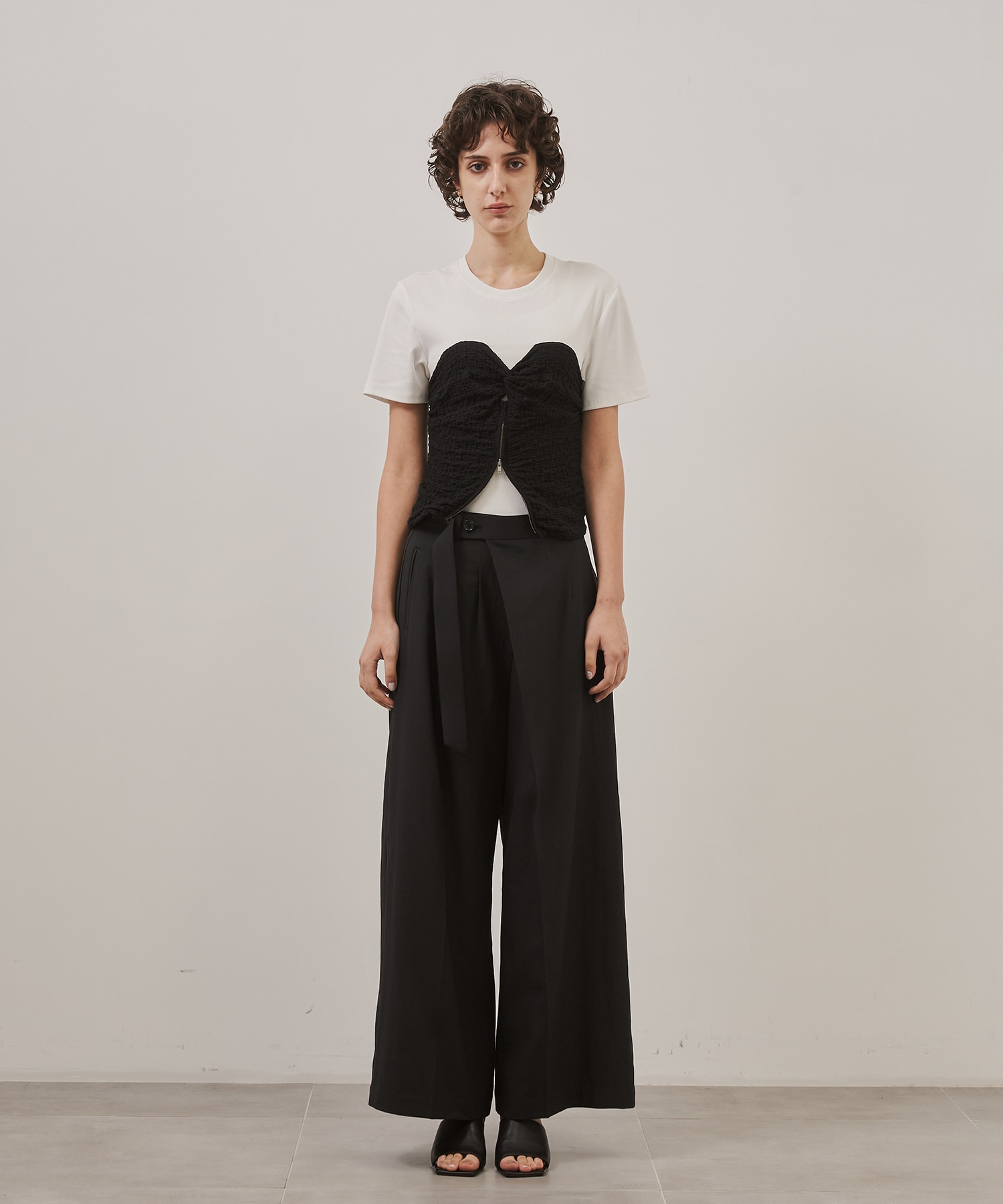 Linen Wrap Pants