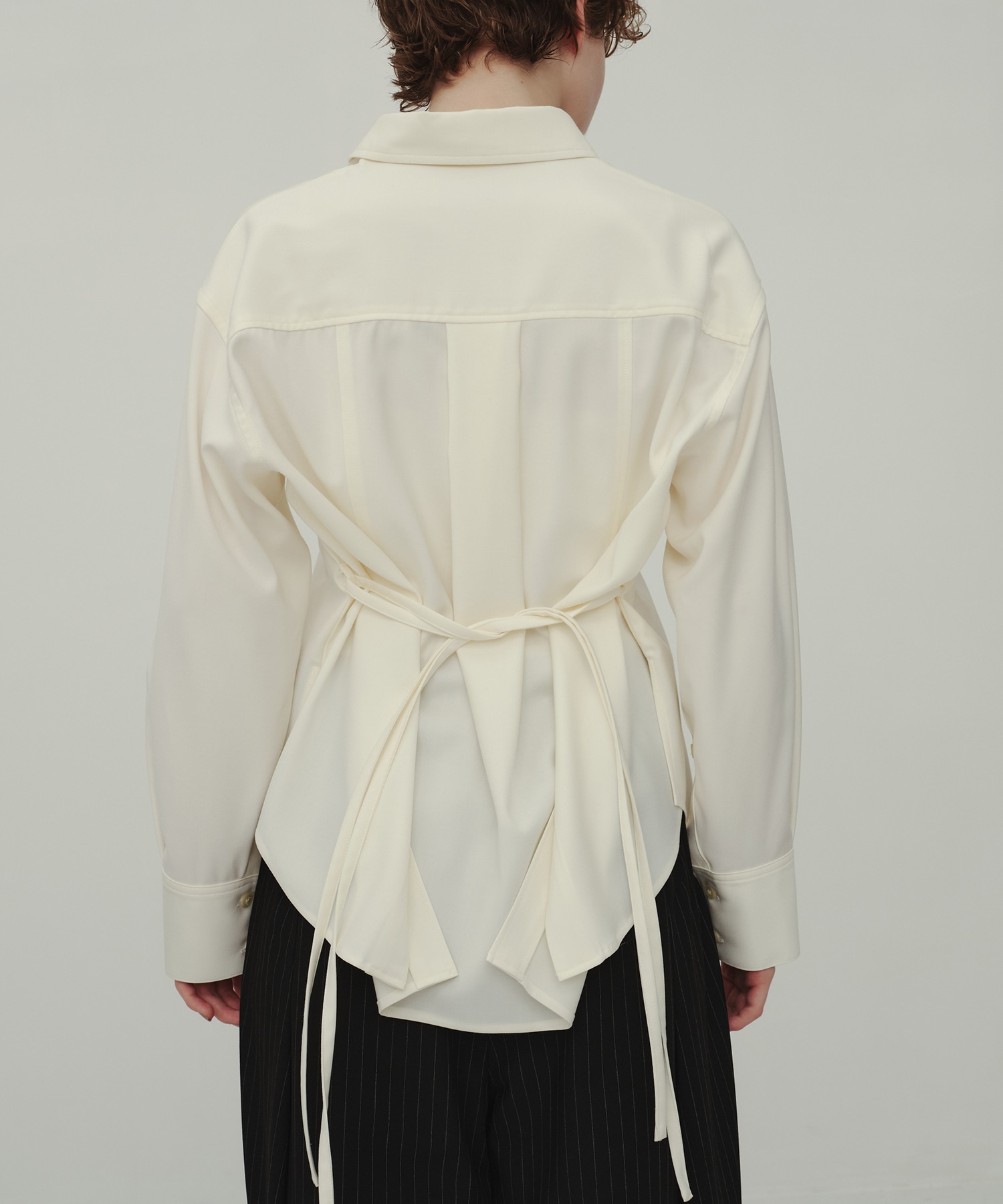 Slit Belt Shirt