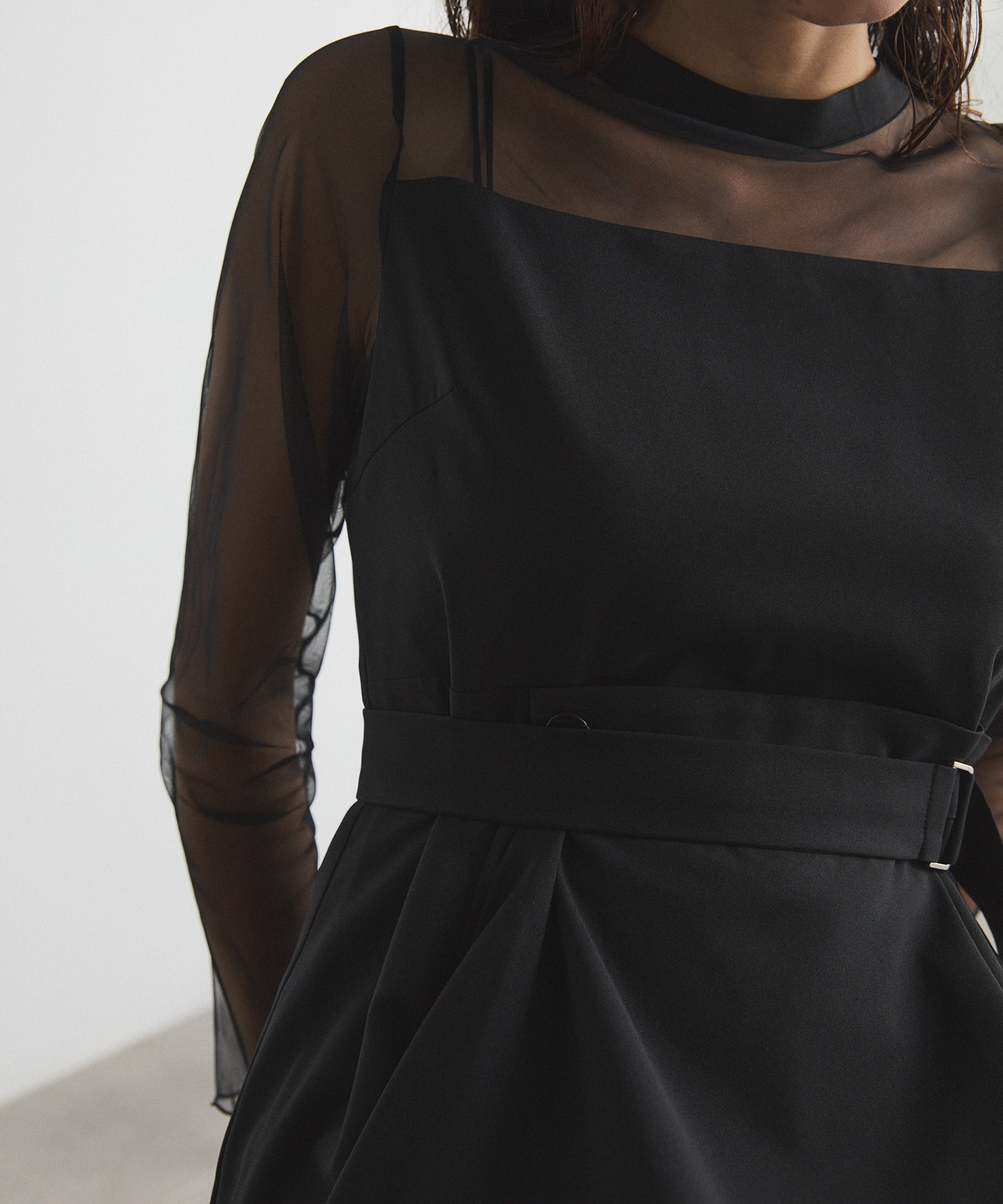 Sheer Docking Dress