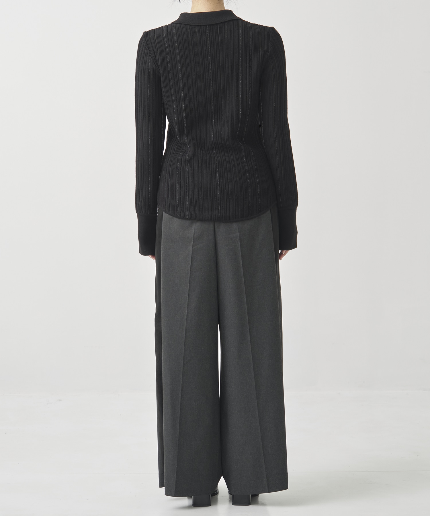 LeatherWaist  Relax Pants