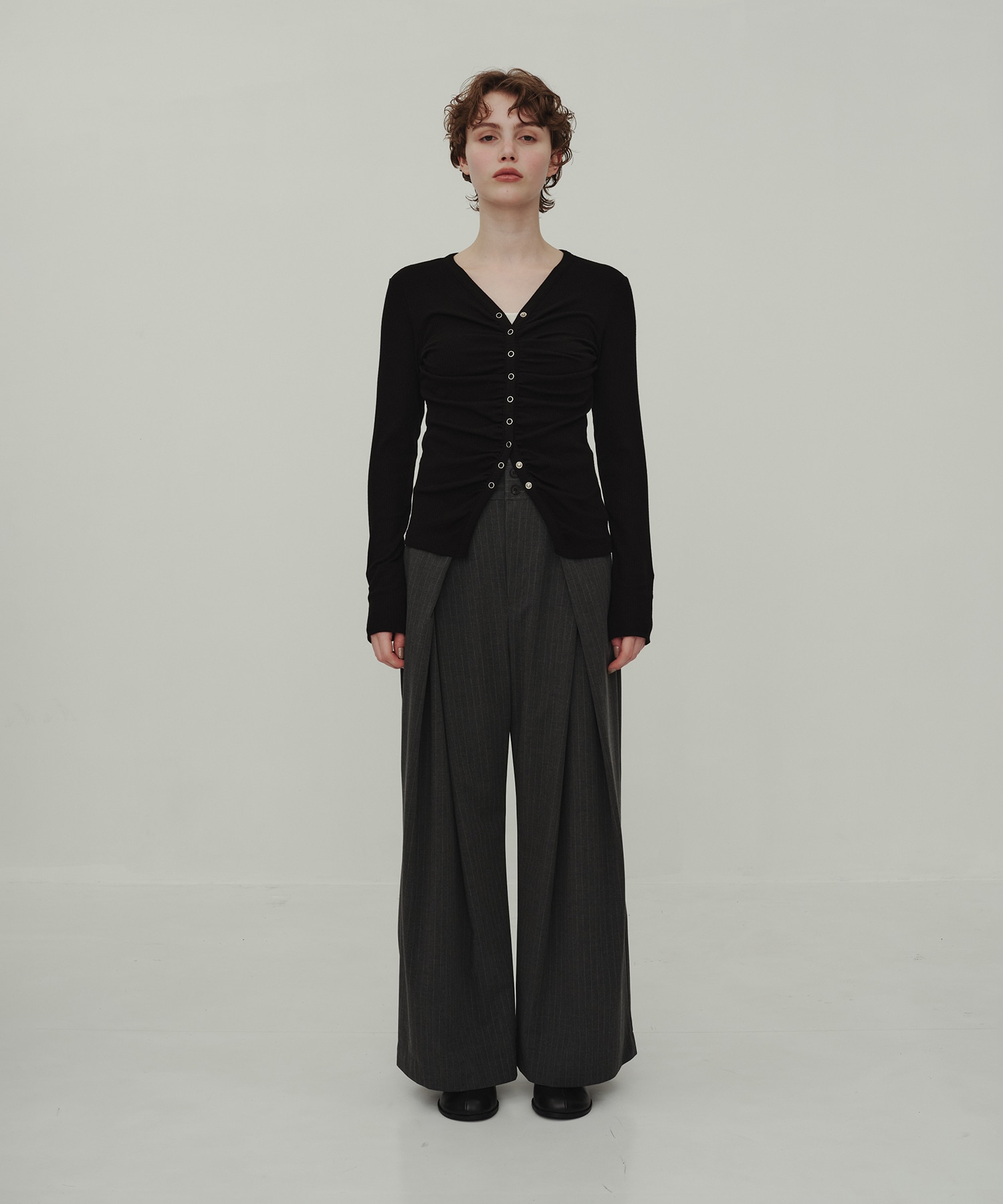 Striped Wide Pants