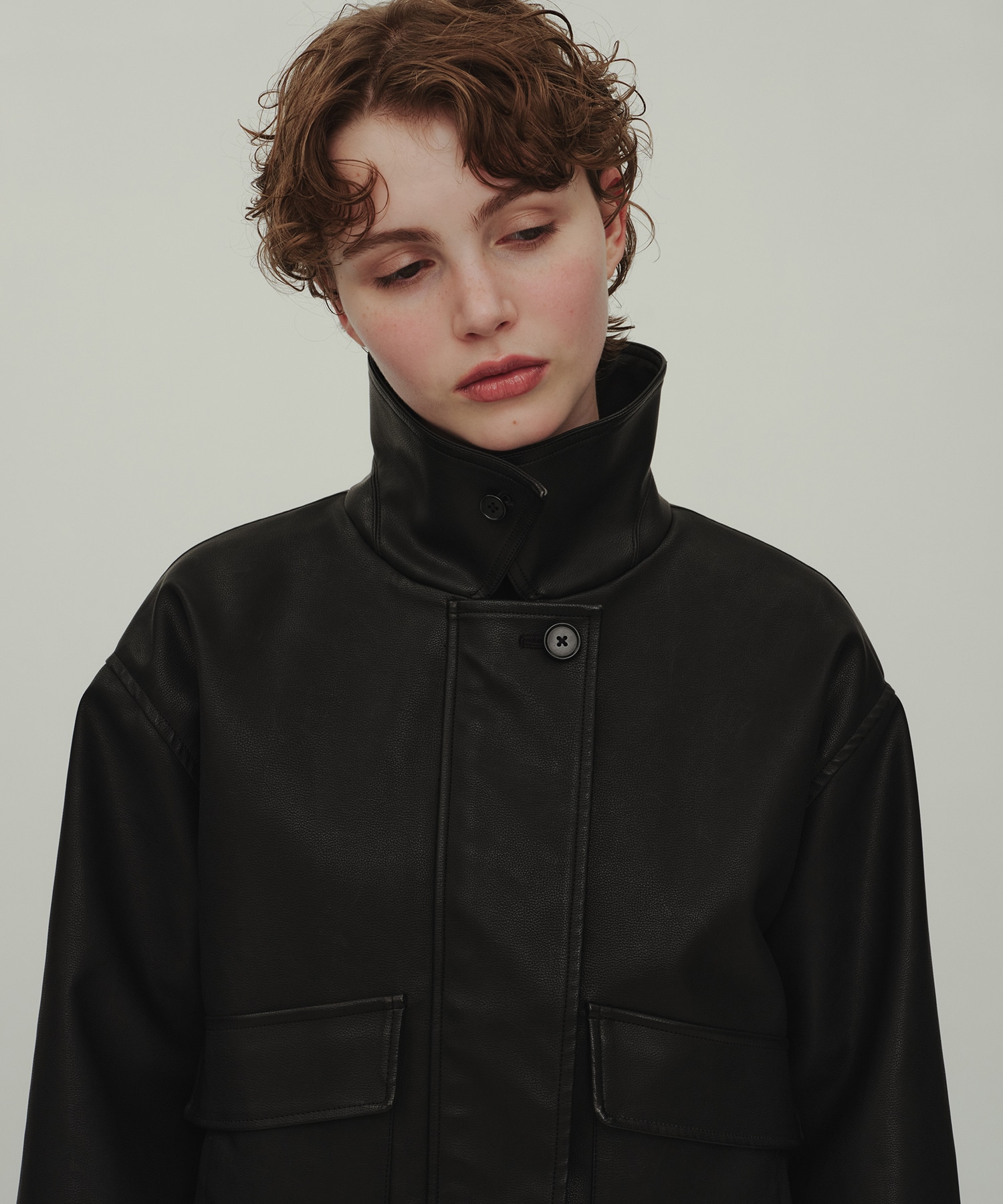 Leather Blouson