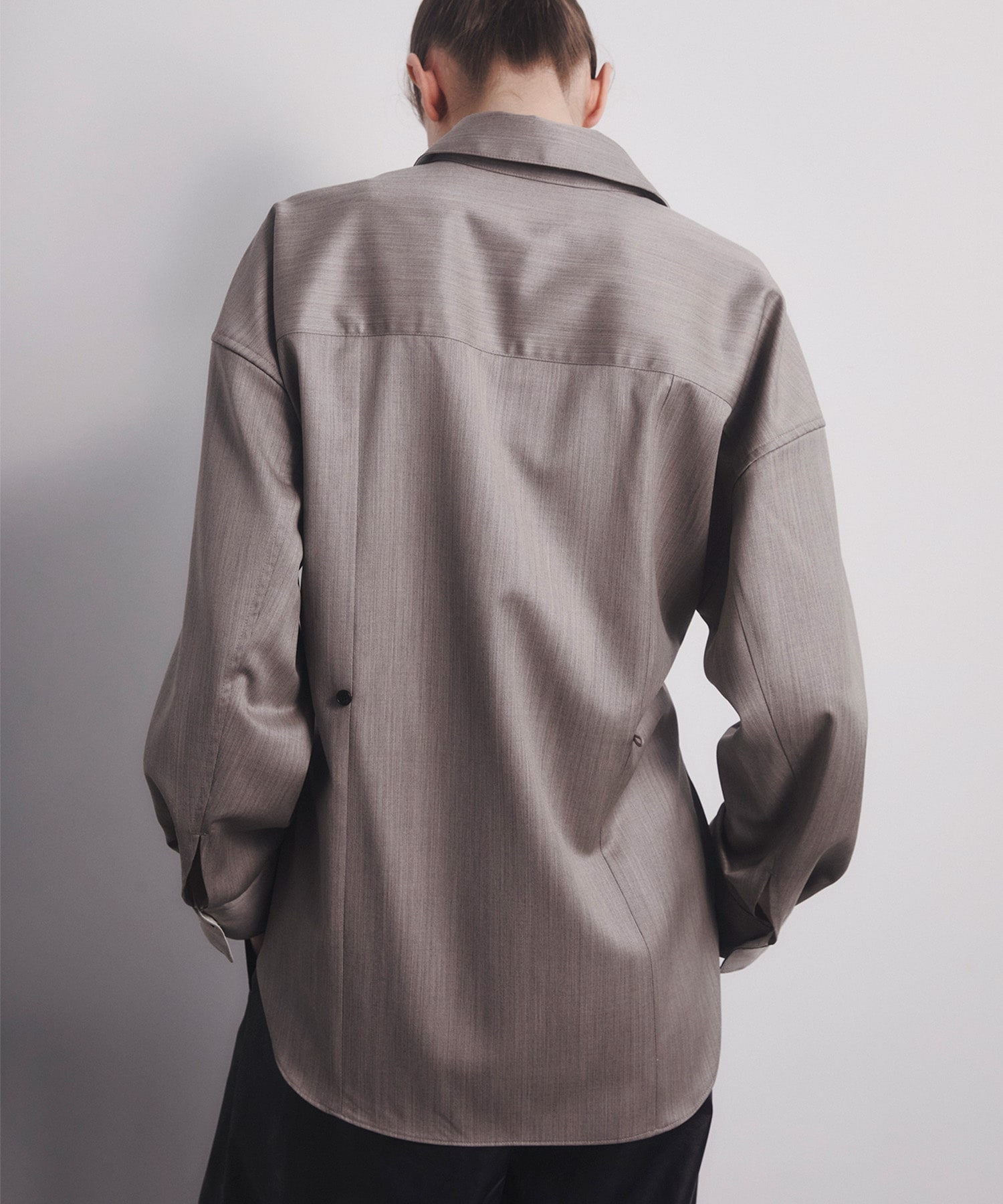 Super140s 2way Shape Shirt