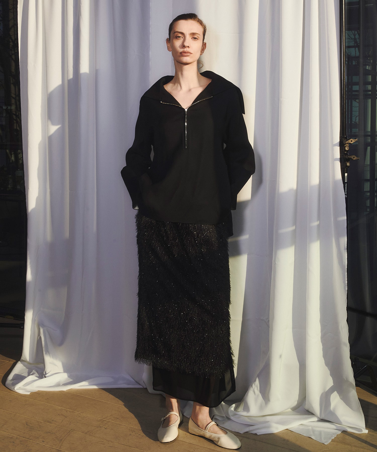 Scarf Wrapped Fringe SK