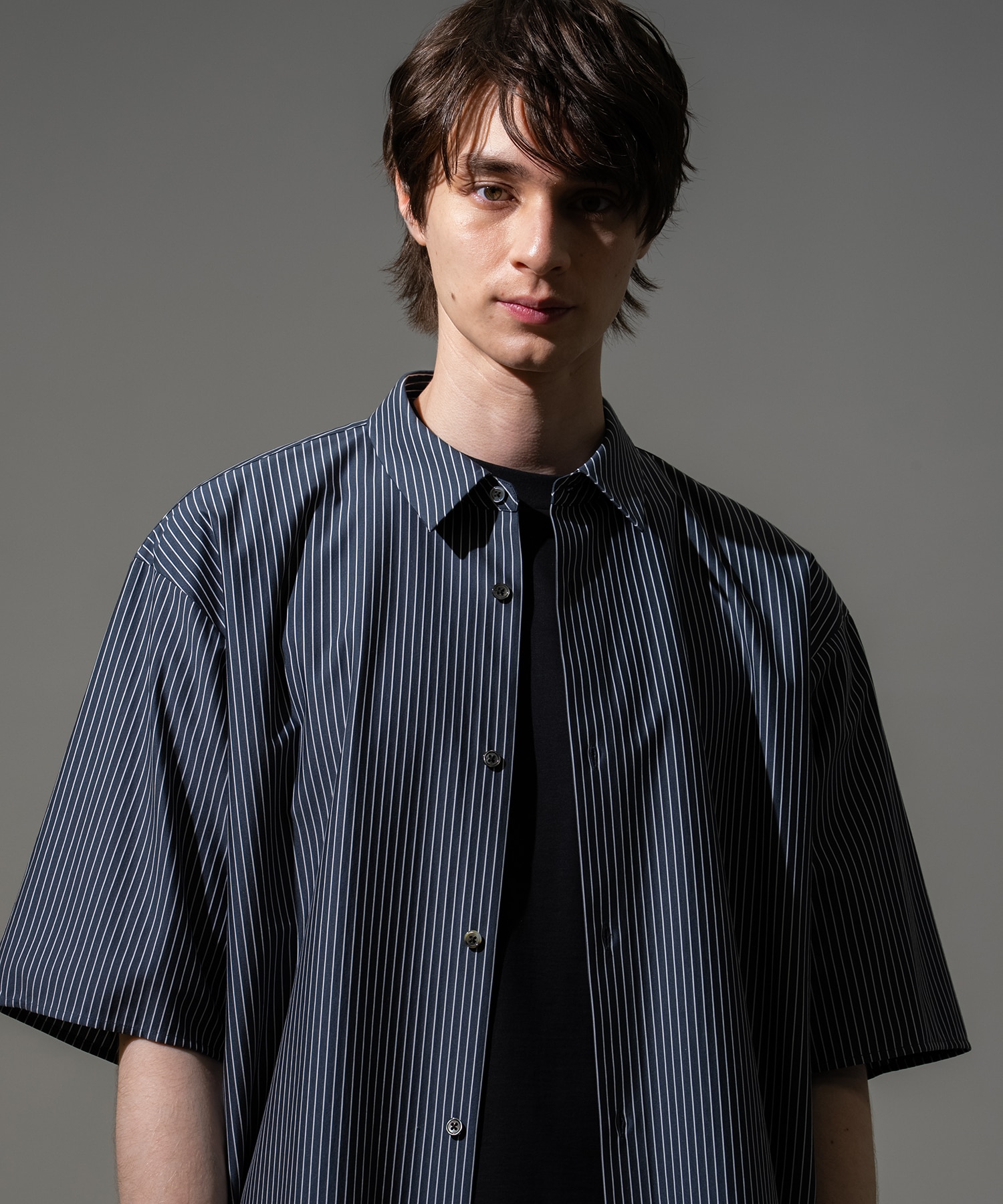 KANEMASA KNIT S/Sシャツ