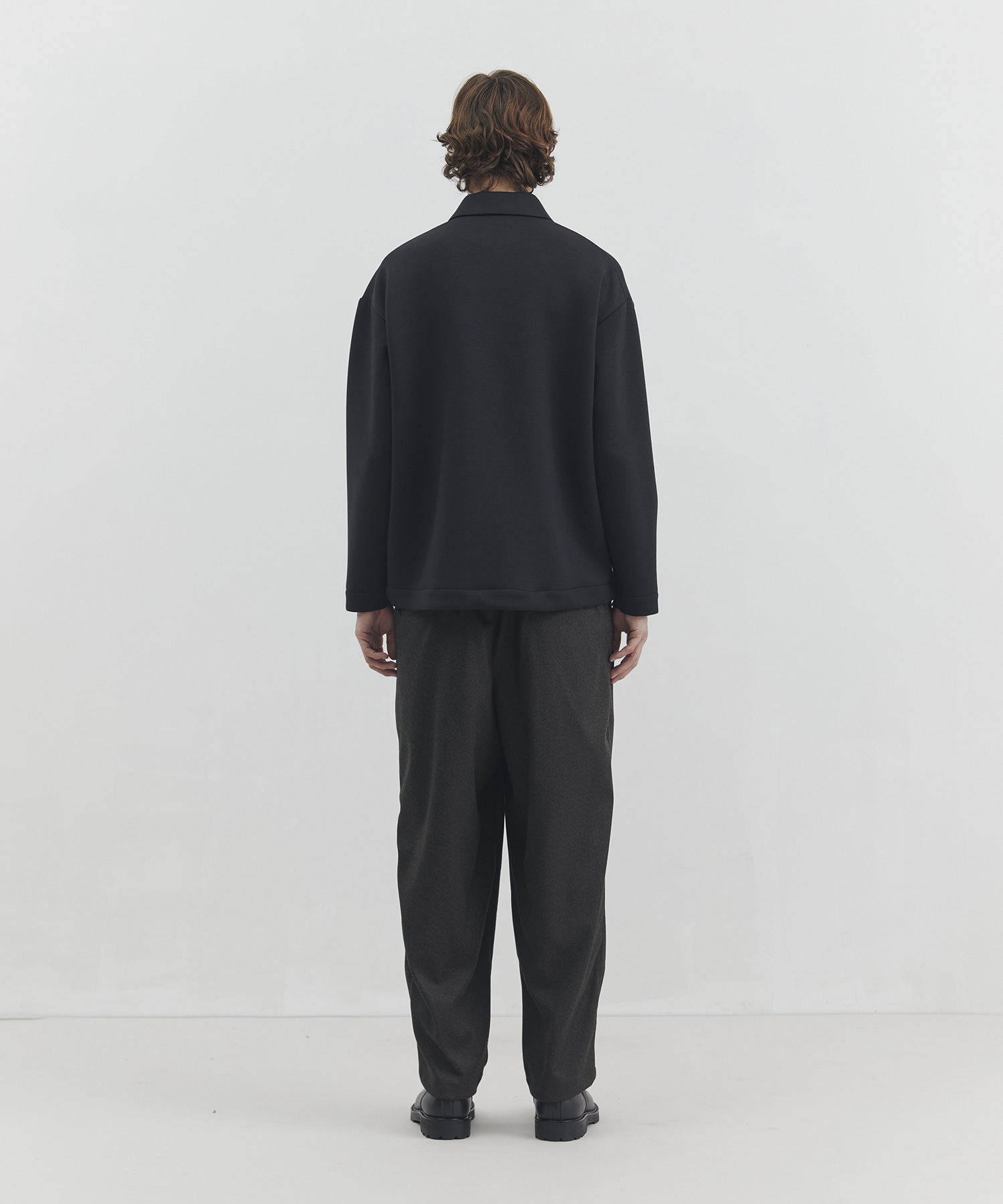 Warm-flex ワイドテーパードパンツ