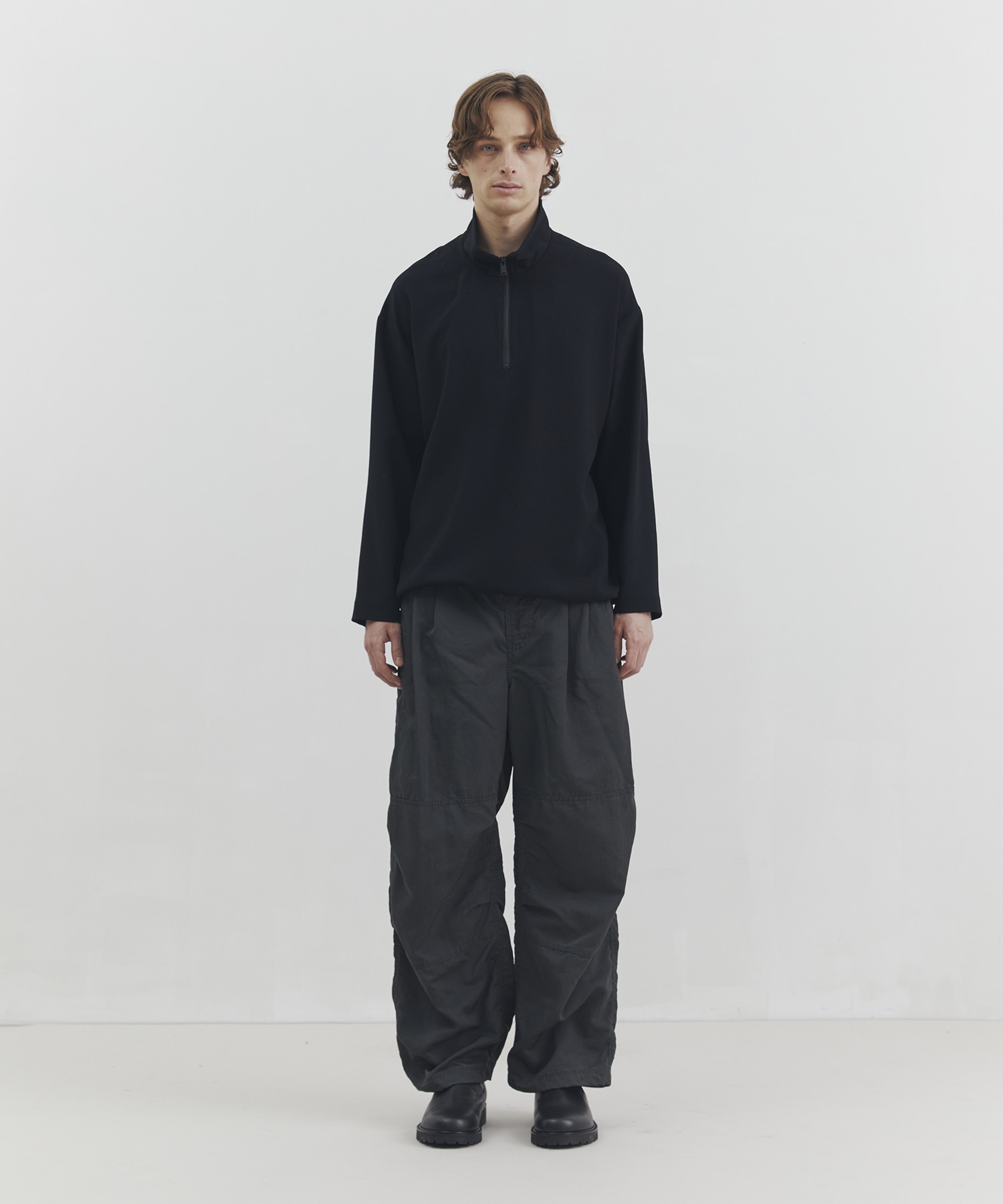 フェードナイロンスノーカモパンツ